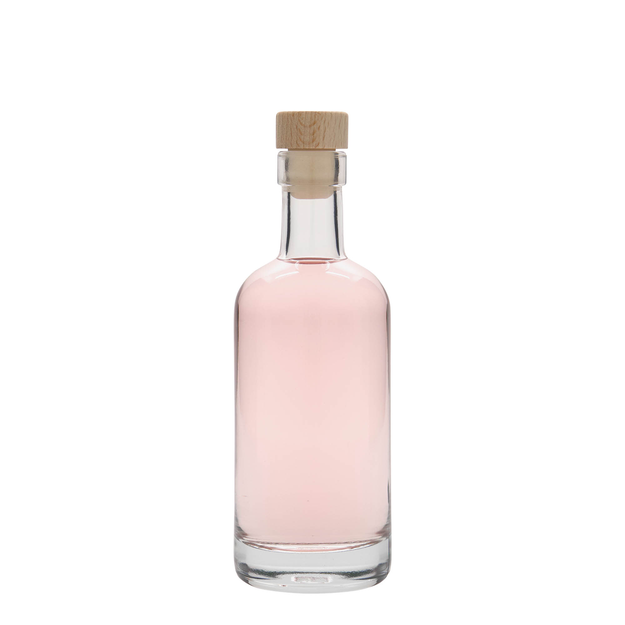 250 ml glazen fles 'Linea Uno', opening: kurk 250 ml glazen fles 'Linea Uno', opening: kurk