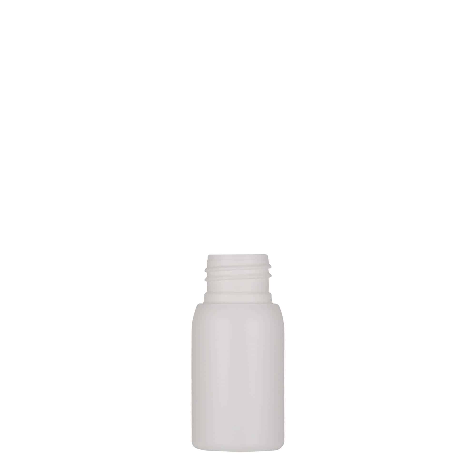 Plastic fles 'Tuffy', 30 ml, HDPE, wit, monding: GPI 24/410 Plastic fles 'Tuffy', 30 ml, HDPE, wit, monding: GPI 24/410