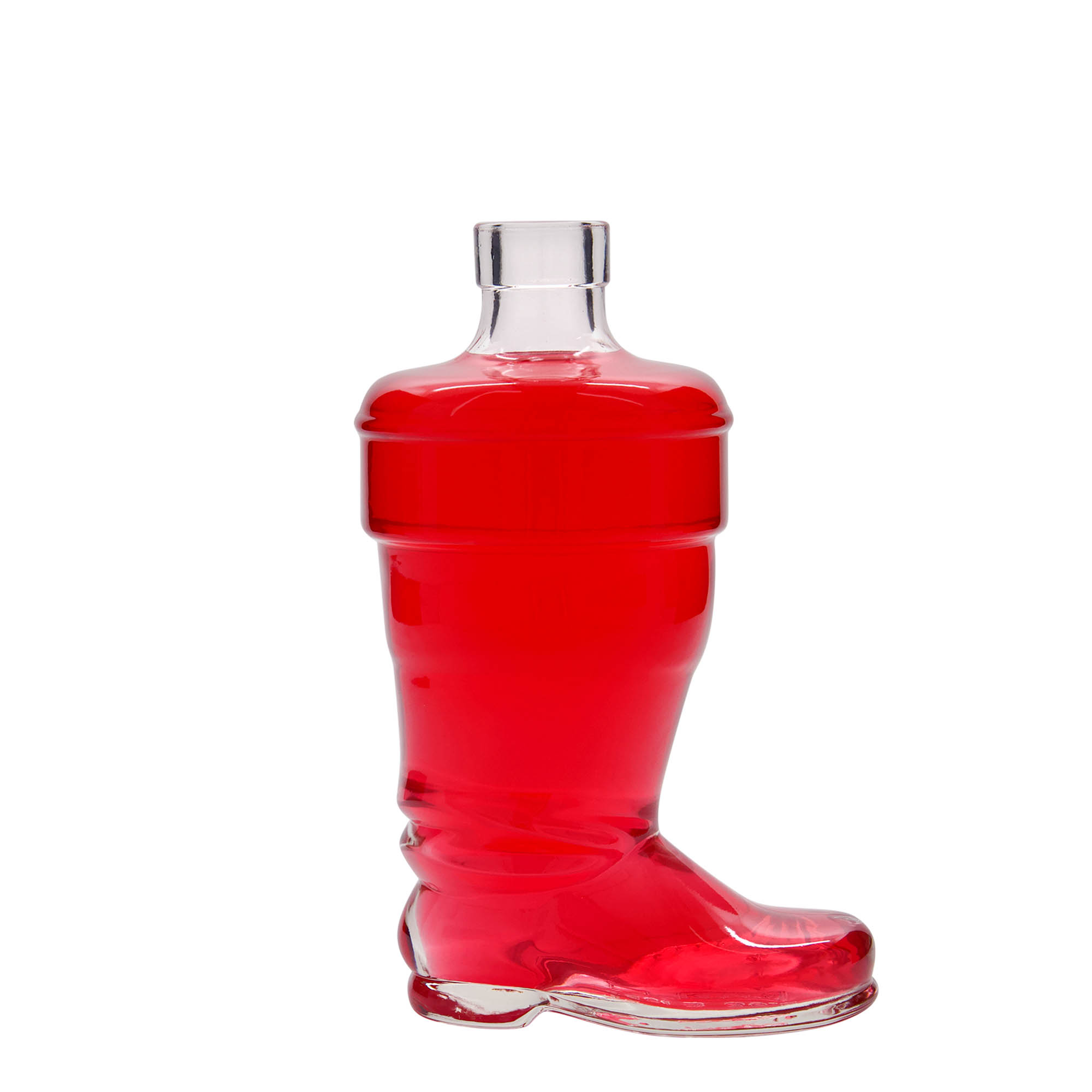 350 ml glazen fles 'laars', opening: kurk 350 ml glazen fles 'laars', opening: kurk