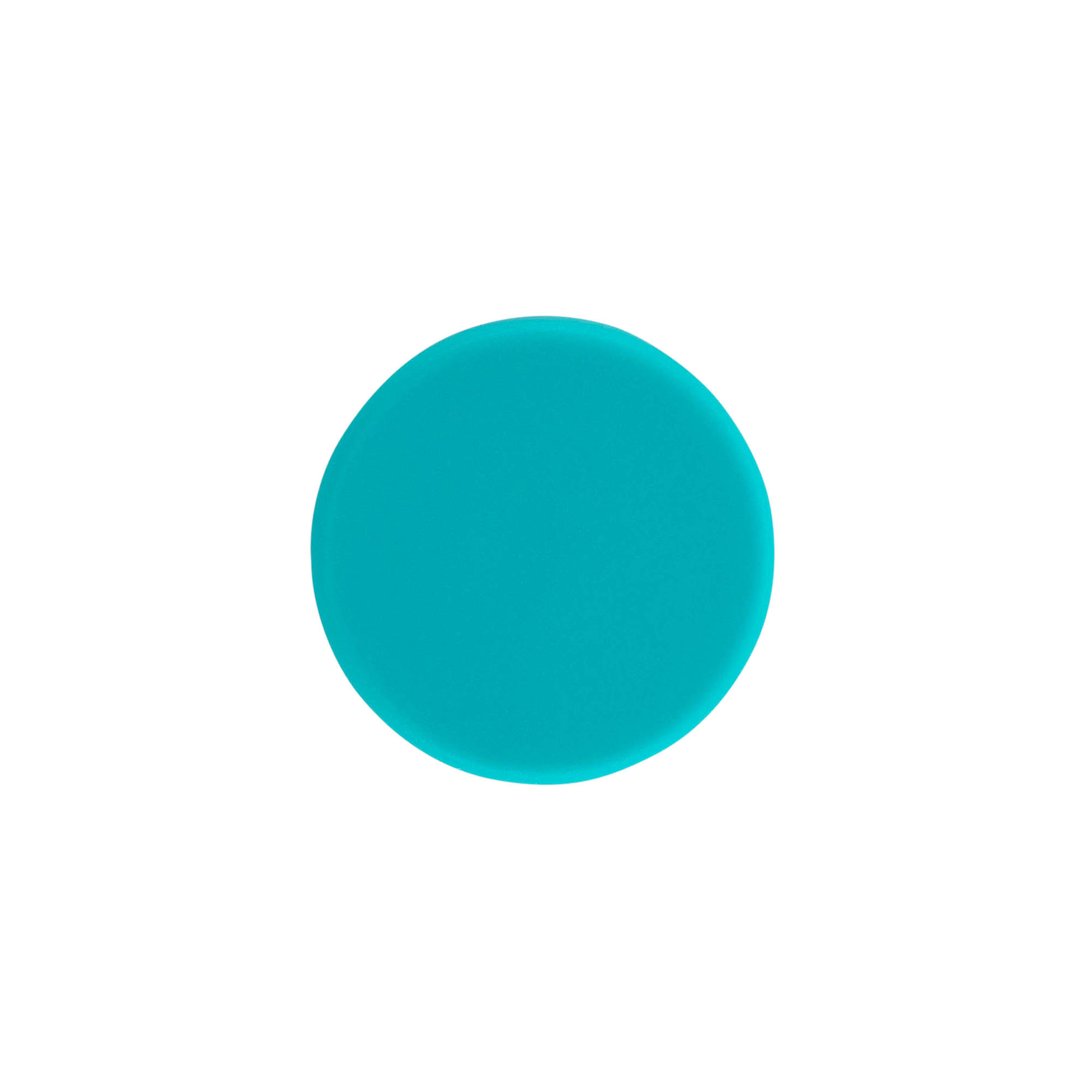 Schroefdop, ABS-kunststof, turquoise, voor opening: GPI 33/400
