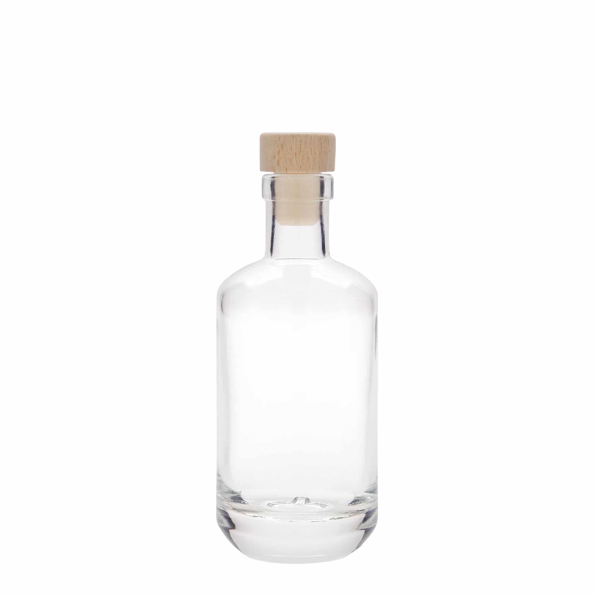 Glazen fles 'Vienna', 200 ml, monding: kurk