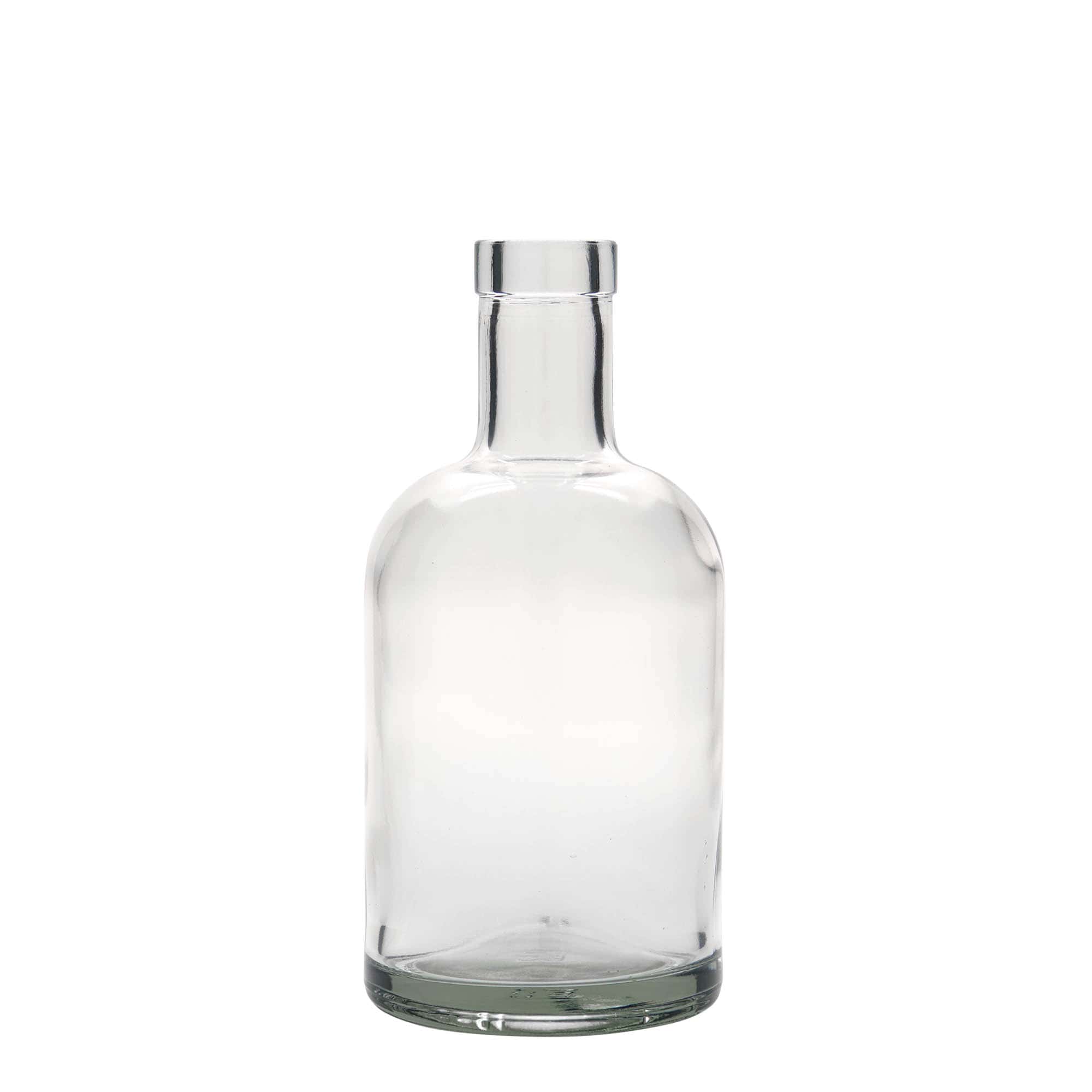 Glazen fles 'Claus', 500 ml, monding: kurk Glazen fles 'Claus', 500 ml, monding: kurk