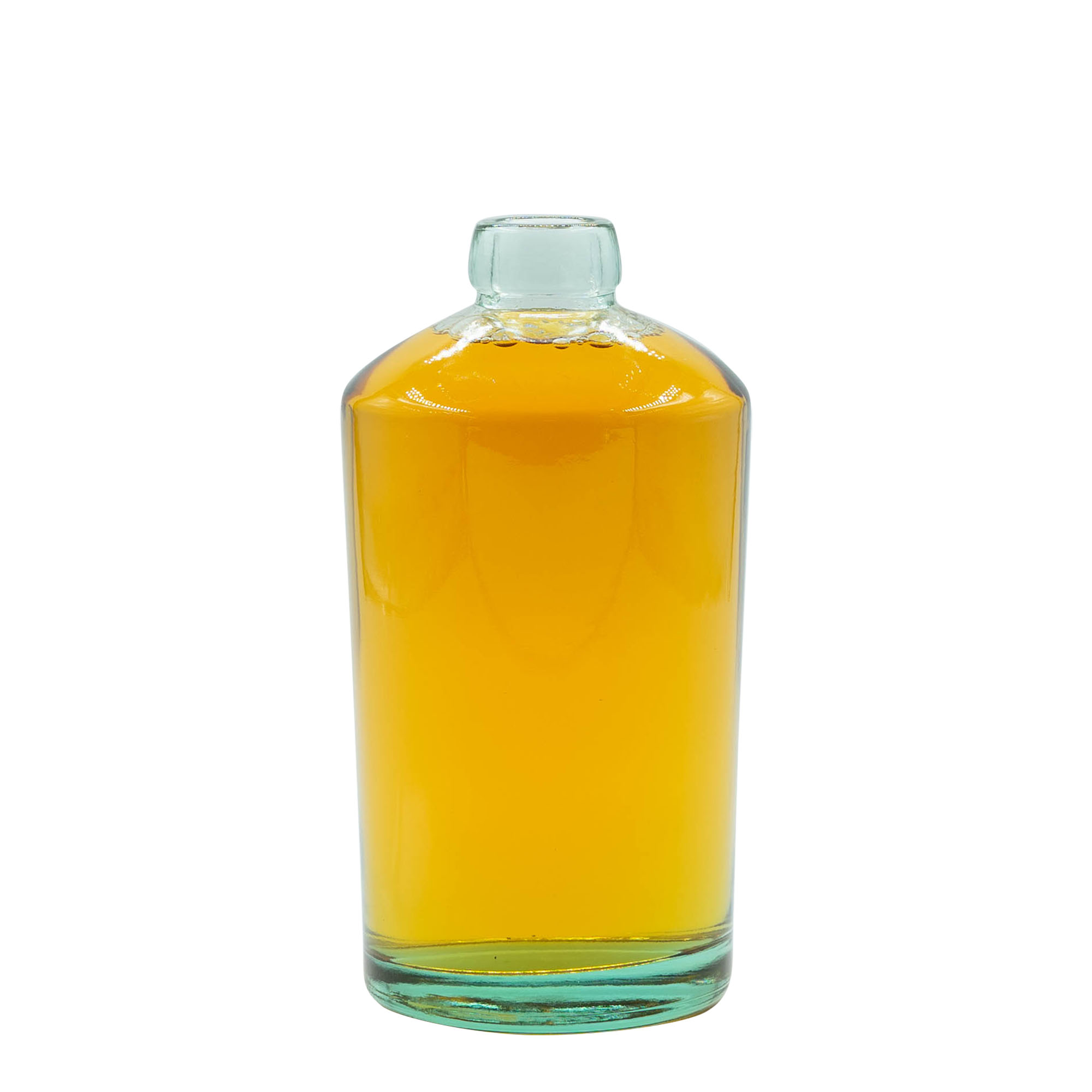 700 ml glazen fles 'Barrel', hals: kurk