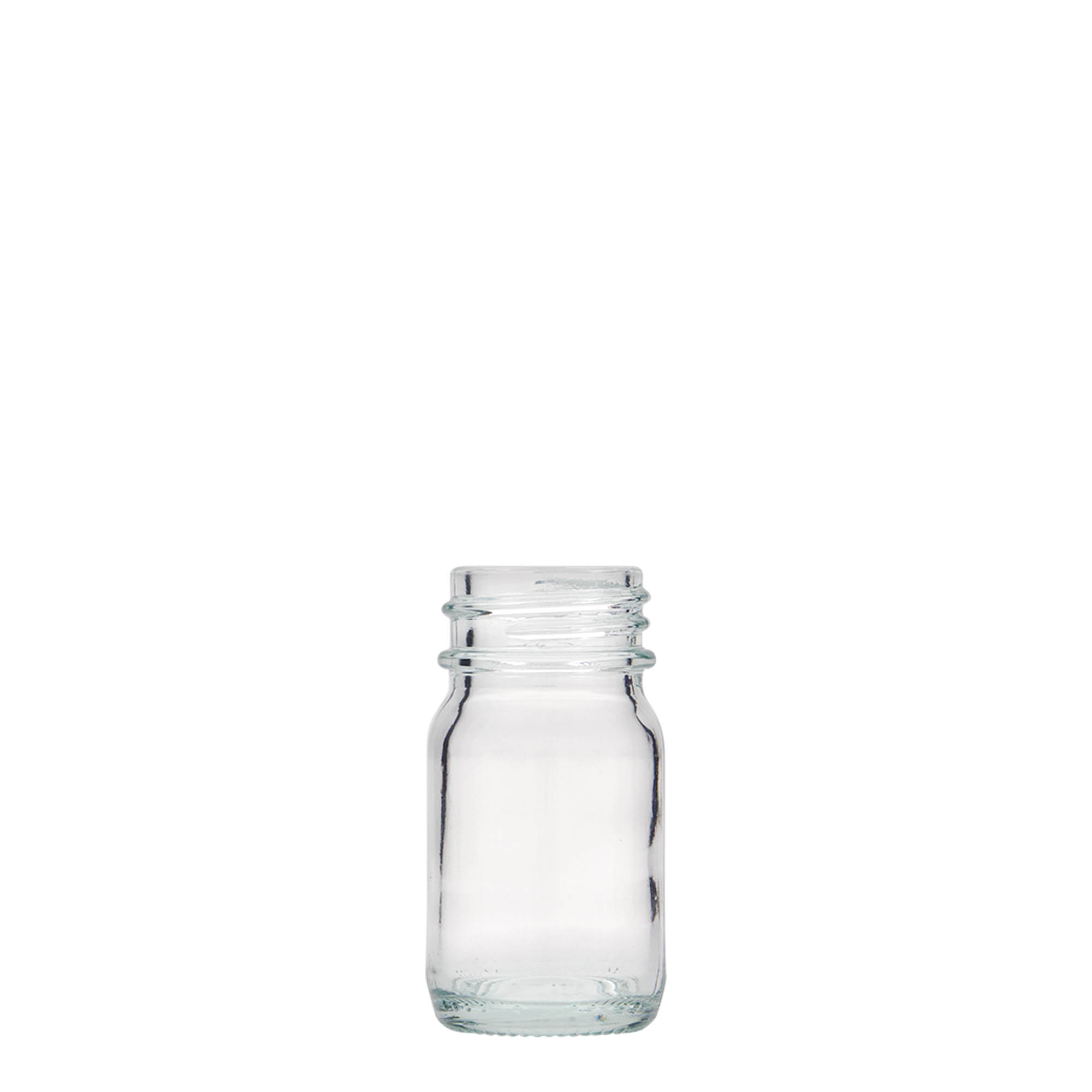 Pot met brede hals, 30 ml, monding: DIN 32 Pot met brede hals, 30 ml, monding: DIN 32