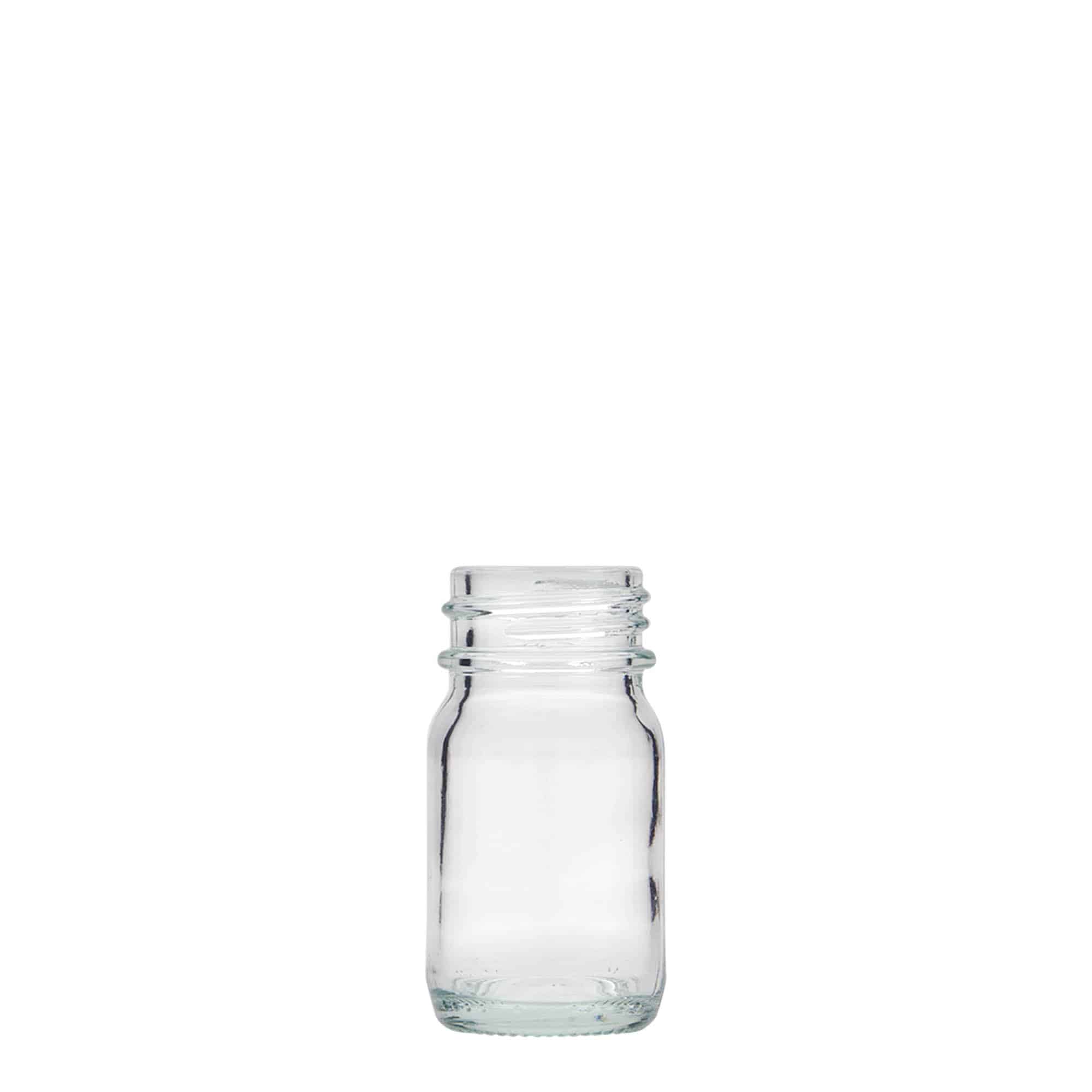 30 ml bredehalsfles, opening: DIN 32