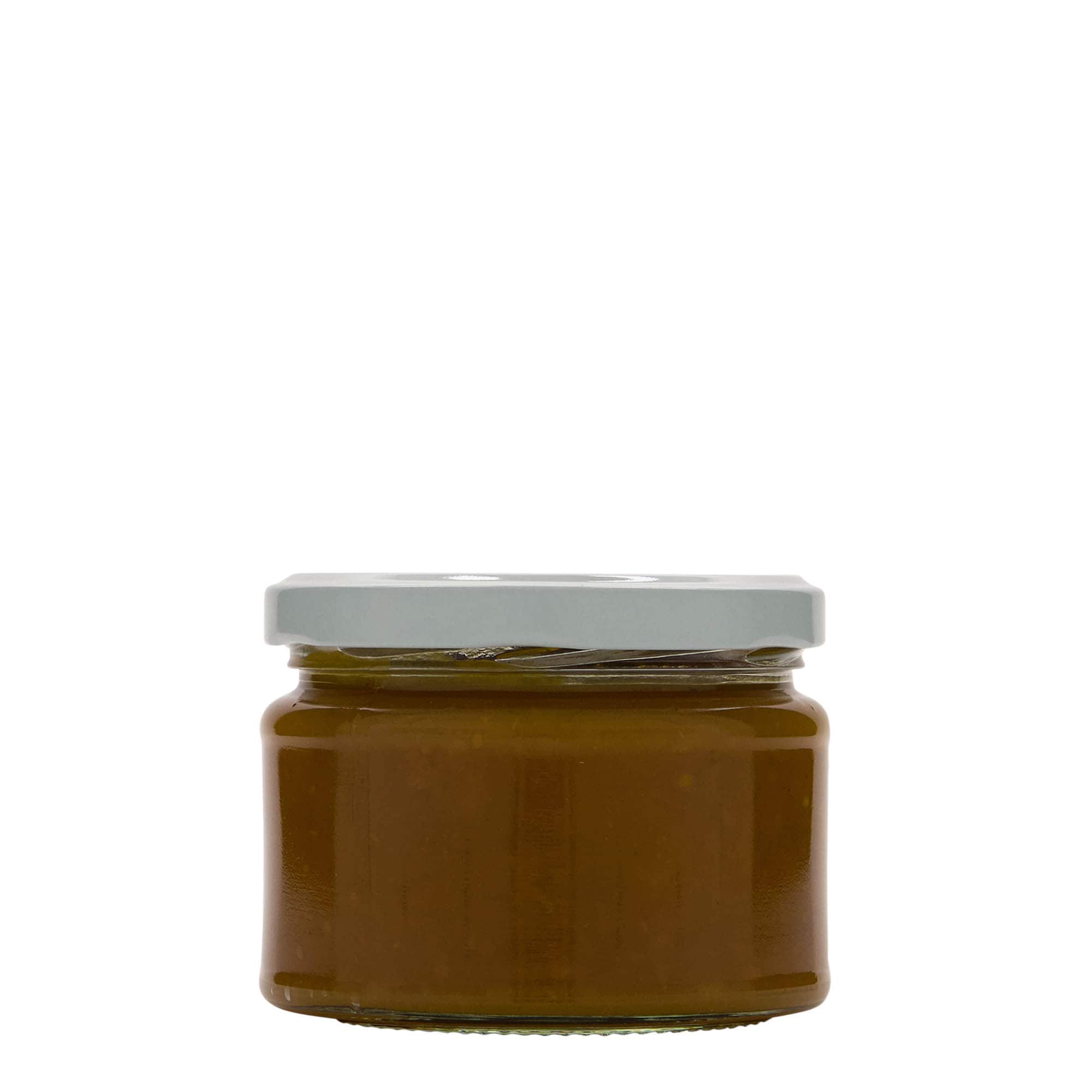 280 ml plat rond glas, opening: twist-off (TO 82)