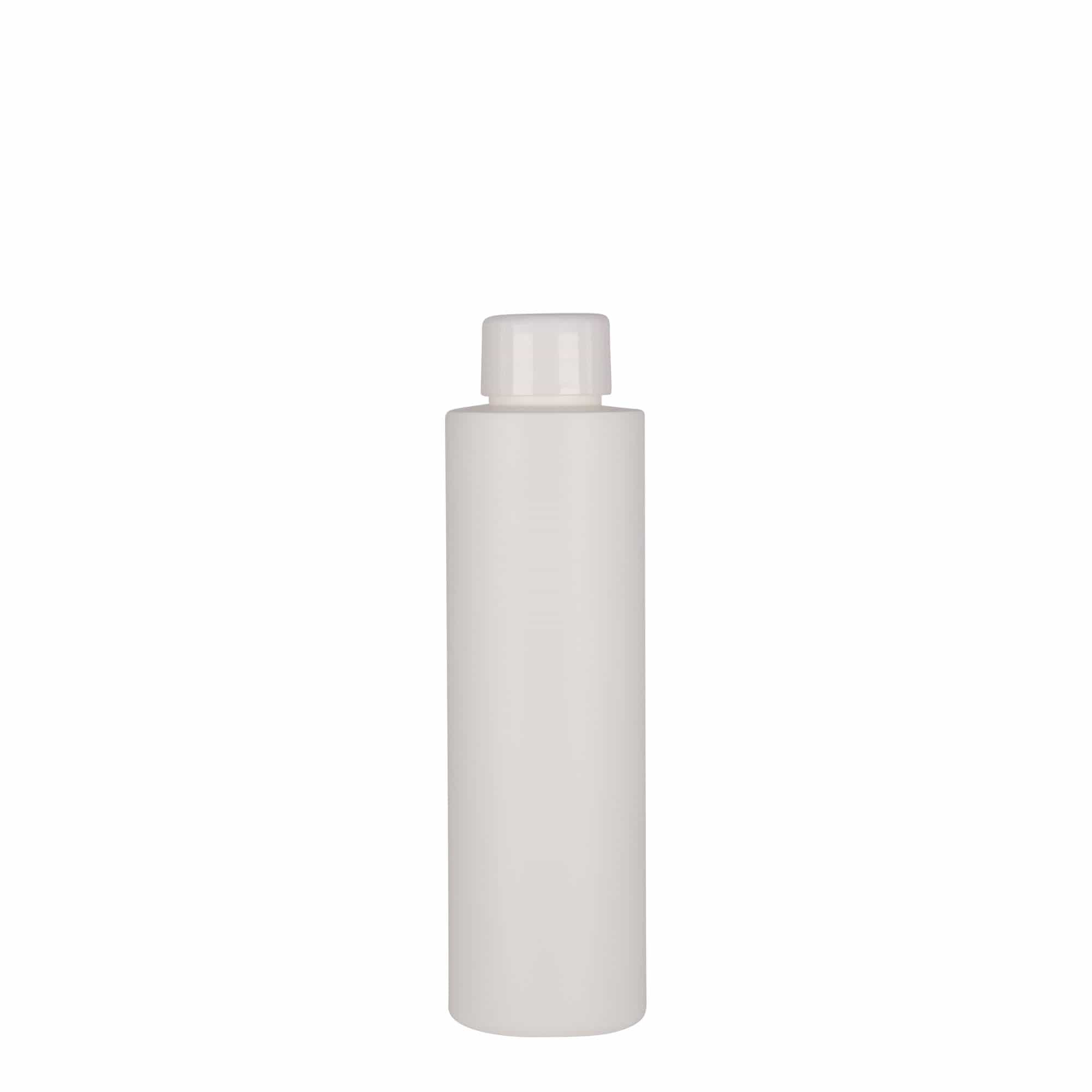 150 ml kunststoffles 'Pipe', HDPE, wit, opening: 24/410