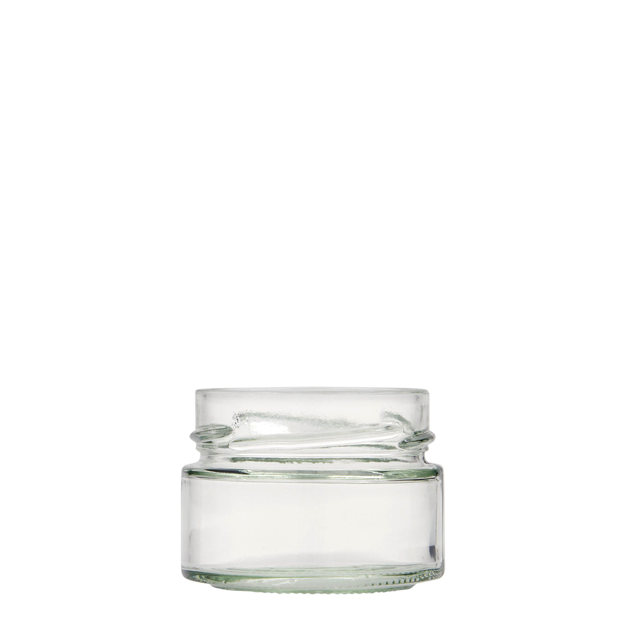 130 ml ronde glas 'Aurora', opening: Deep-Twist-Off (DTO 66)