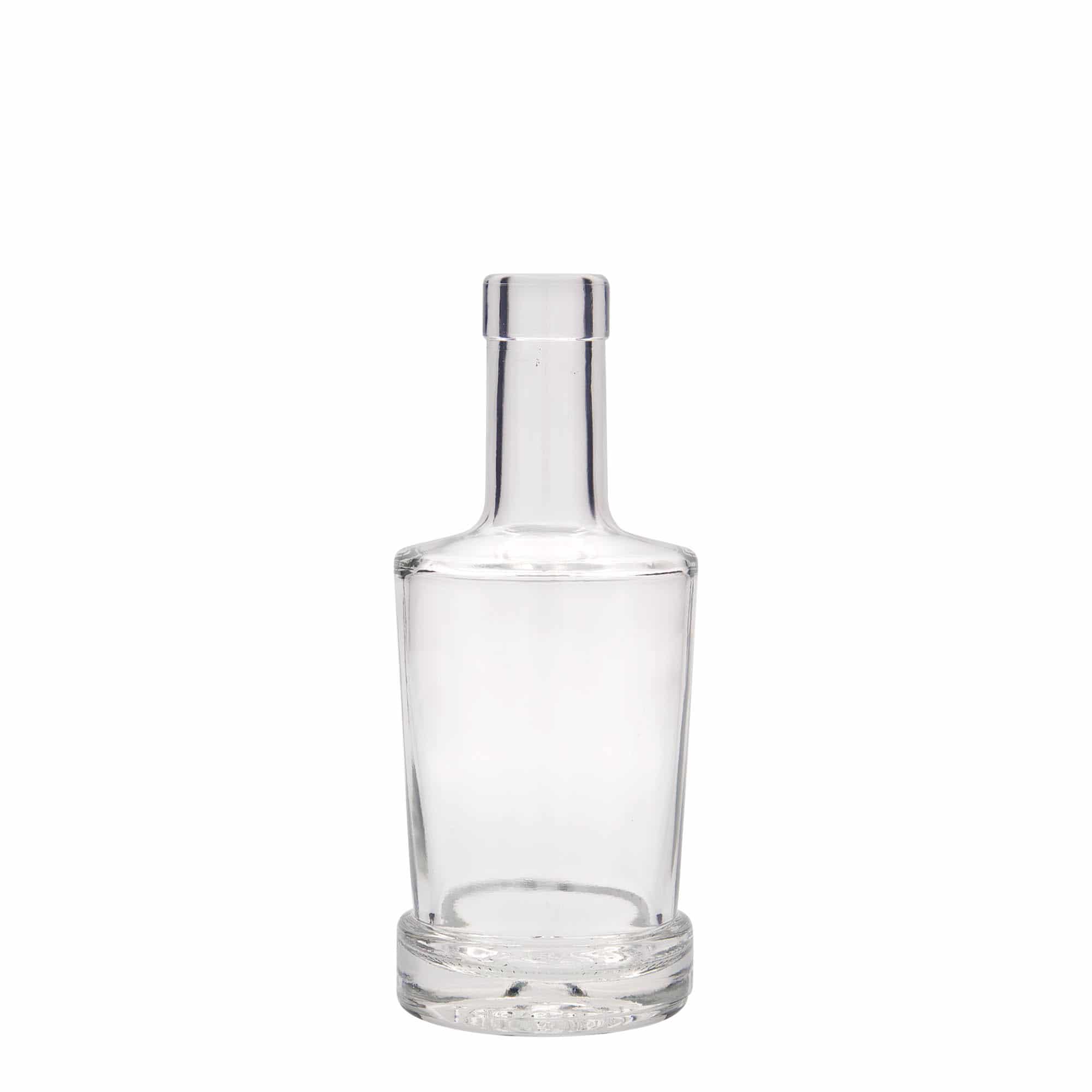 Glazen fles 'Deborah', 250 ml, monding: kurk Glazen fles 'Deborah', 250 ml, monding: kurk