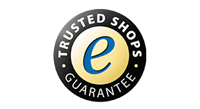 Trusted Shops-logo Trusted Shops-logo in kleur op een witte achtergrond