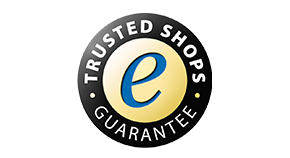 Trusted Shops-logo Trusted Shops-logo in kleur op een witte achtergrond