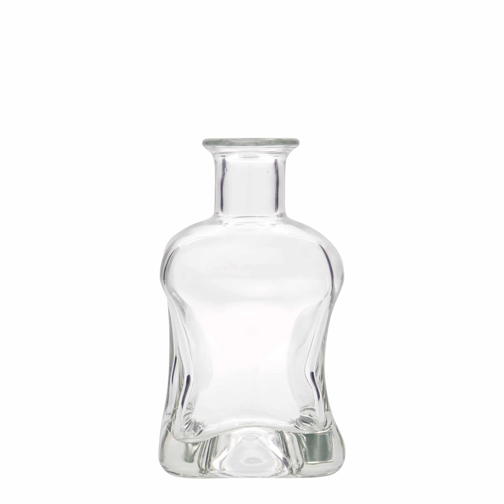 Glazen fles 'Dublin', 350 ml, vierkant, monding: kurk Glazen fles 'Dublin', 350 ml, vierkant, monding: kurk