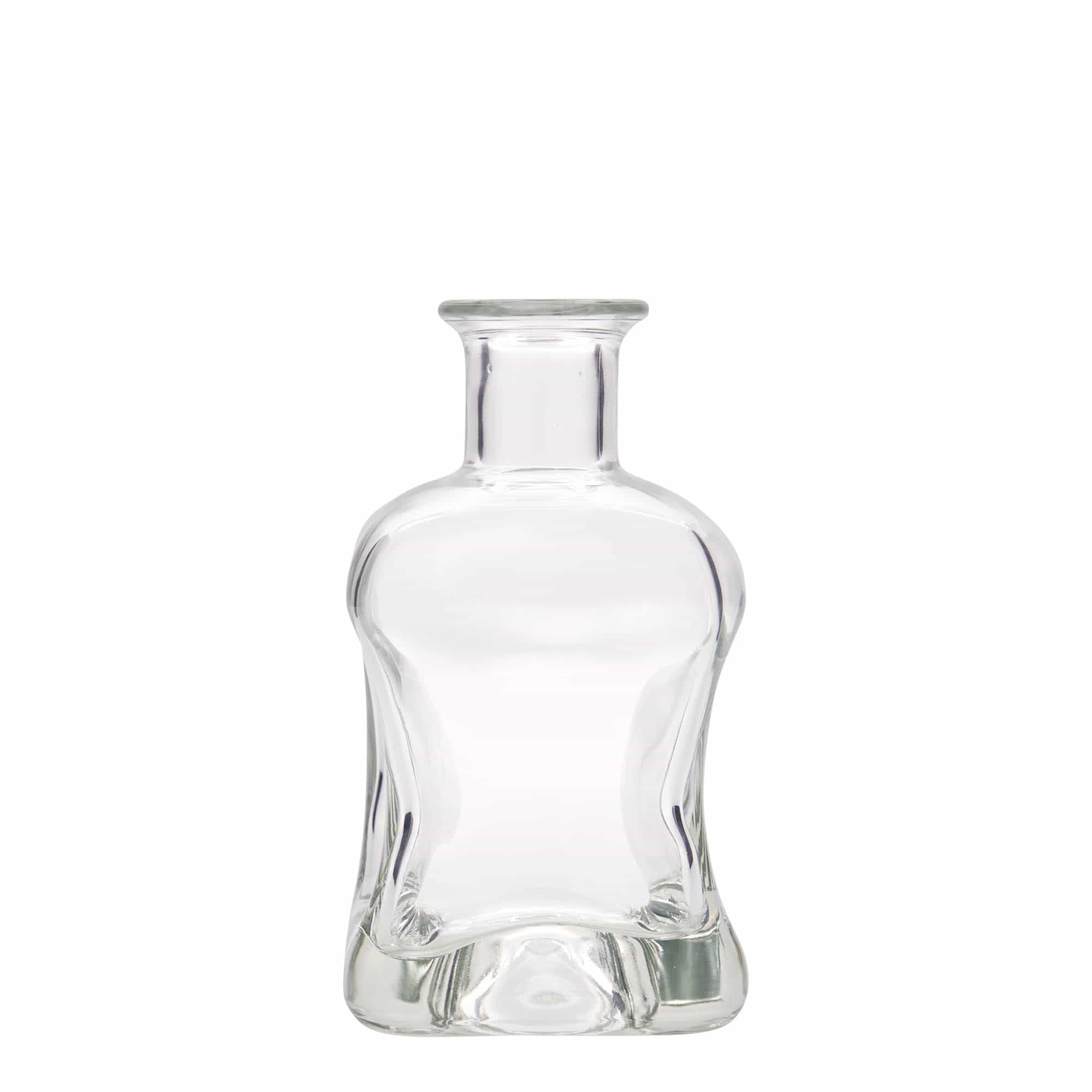 350 ml glazen fles 'Dublin', vierkant, hals: kurk