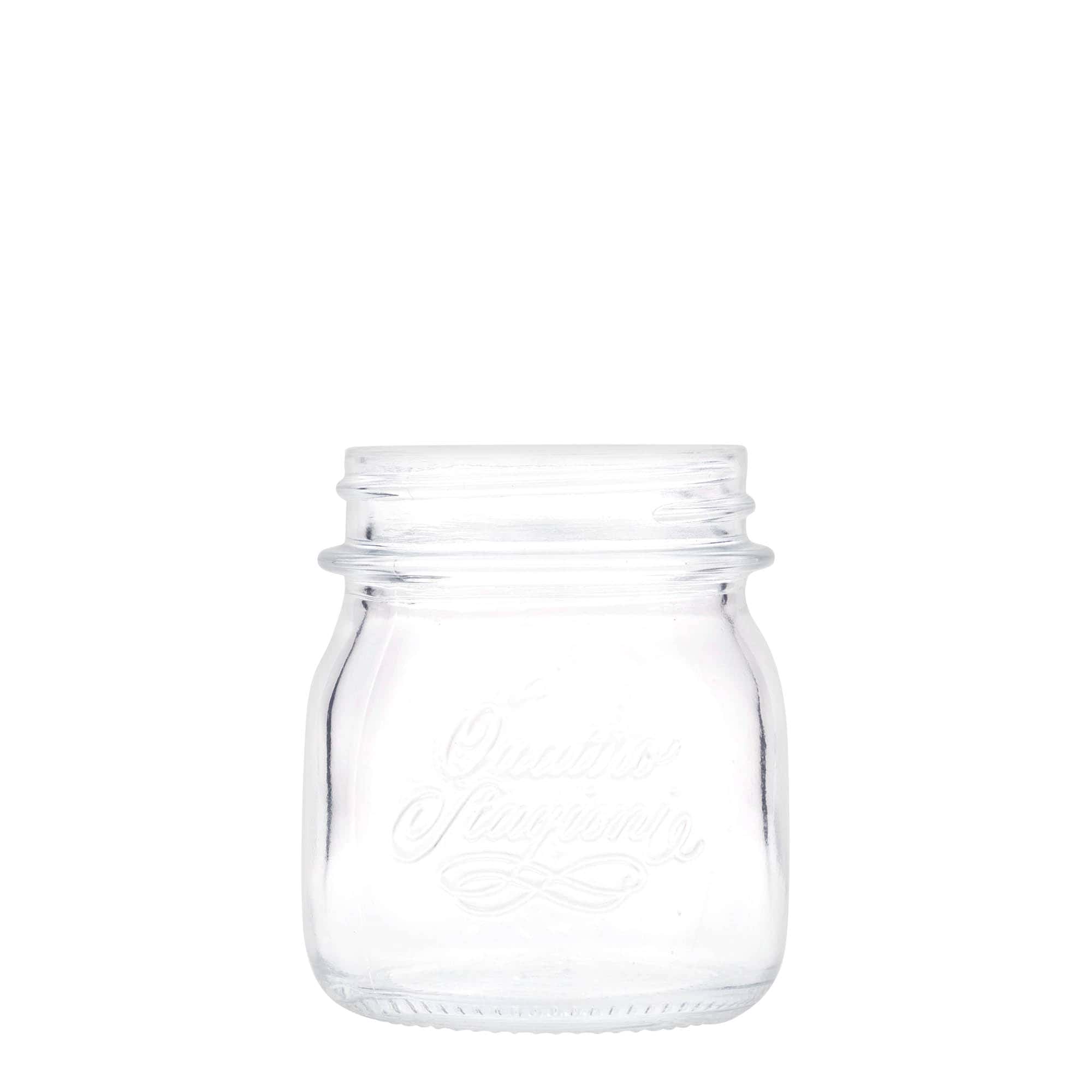 250 ml glas 'Quattro Stagioni', opening: schroefdop 250 ml glas 'Quattro Stagioni', opening: schroefdop