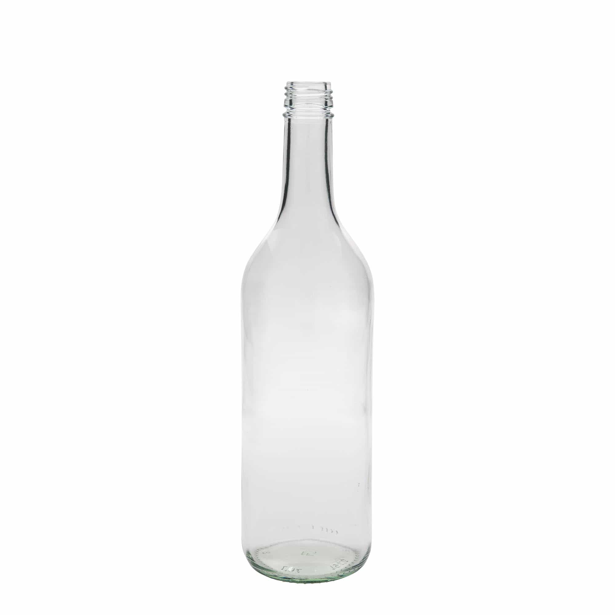 750 ml glazen fles 'Bordeaux', hals: PP 28