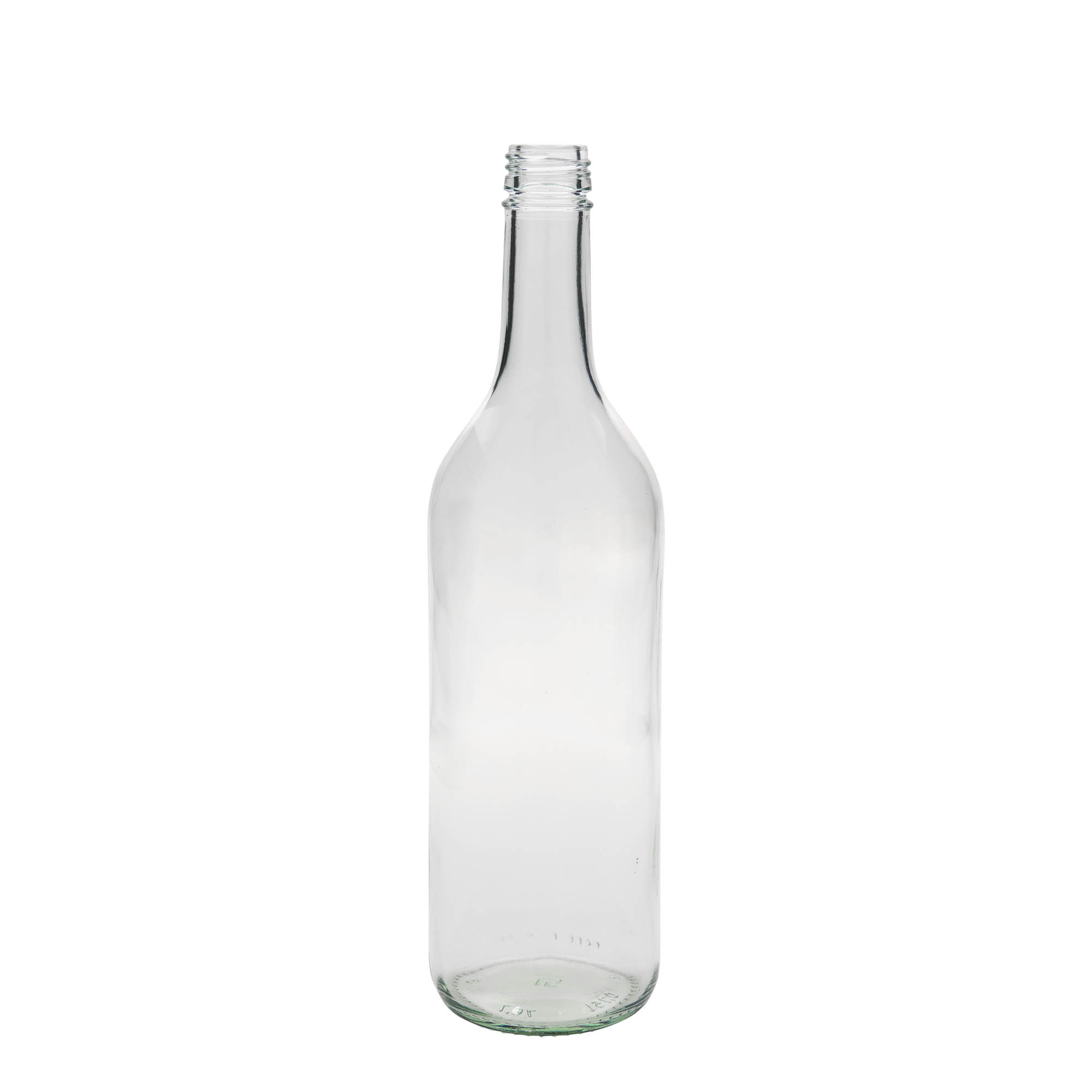 750 ml glazen fles 'Bordeaux', hals: PP 28 750 ml glazen fles 'Bordeaux', hals: PP 28