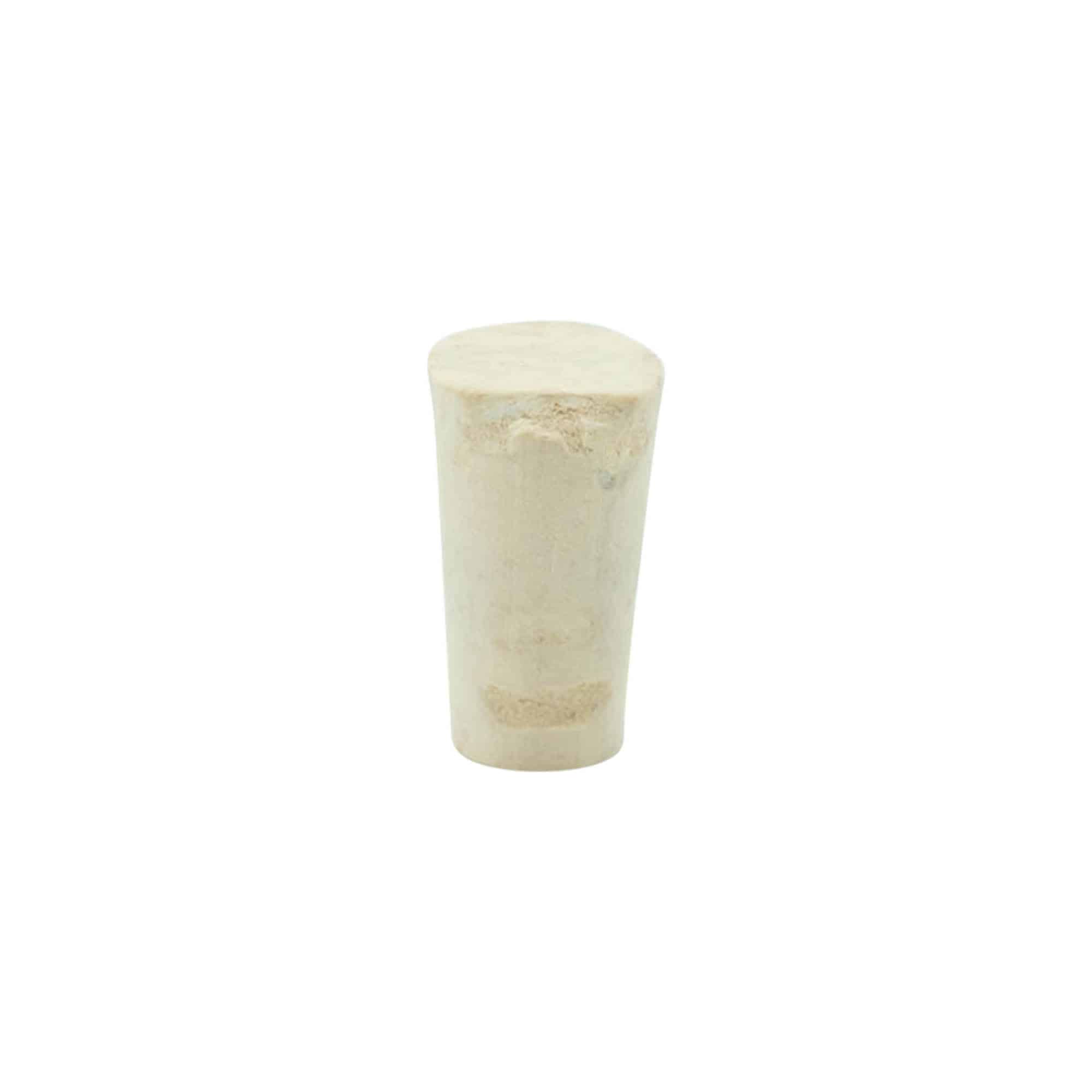 Conische kurk 9-12 x 22, perskurk, beige, voor monding: kurk Conische kurk 9-12 x 22, perskurk, beige, voor monding: kurk