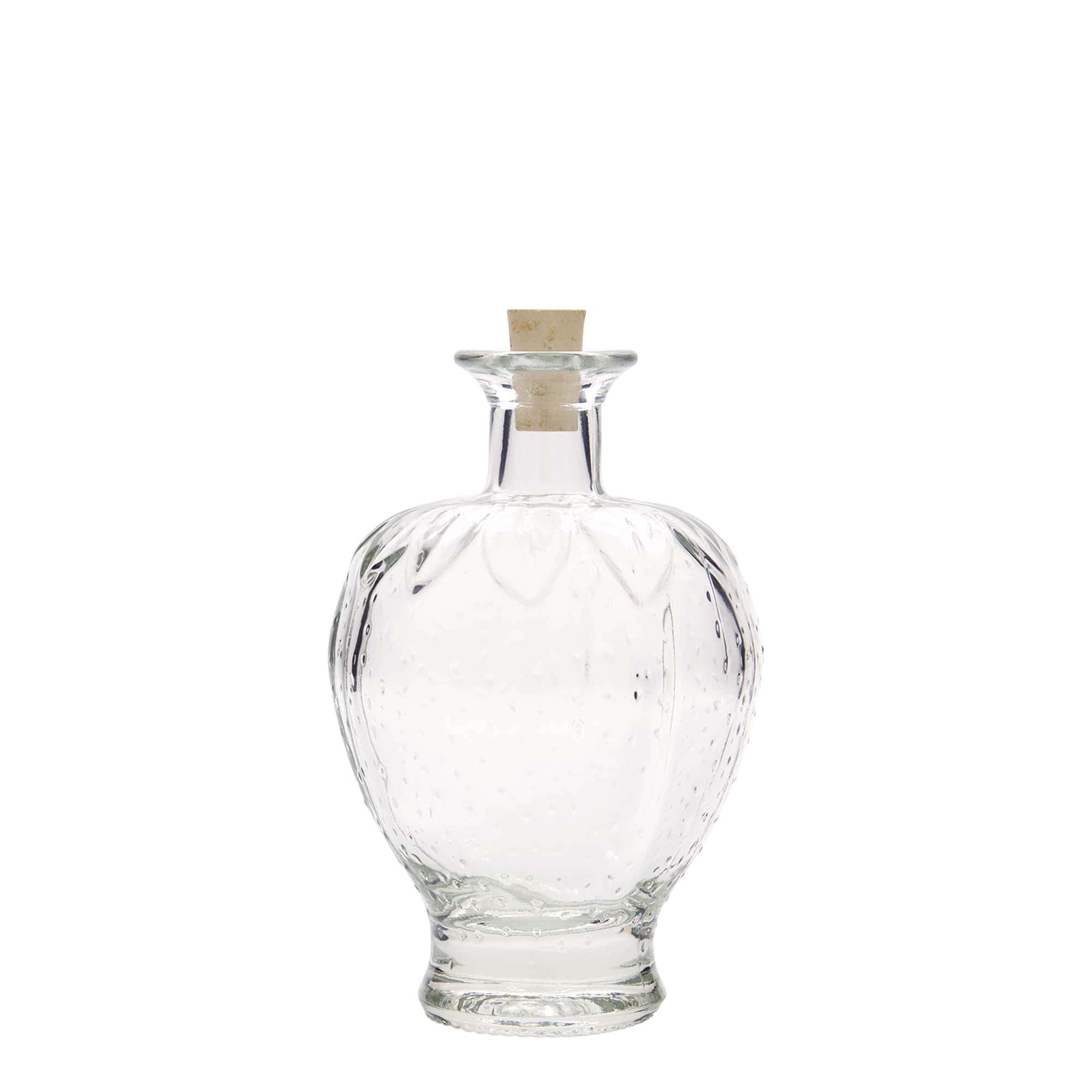 200 ml glazen fles 'Aardbei', opening: kurk