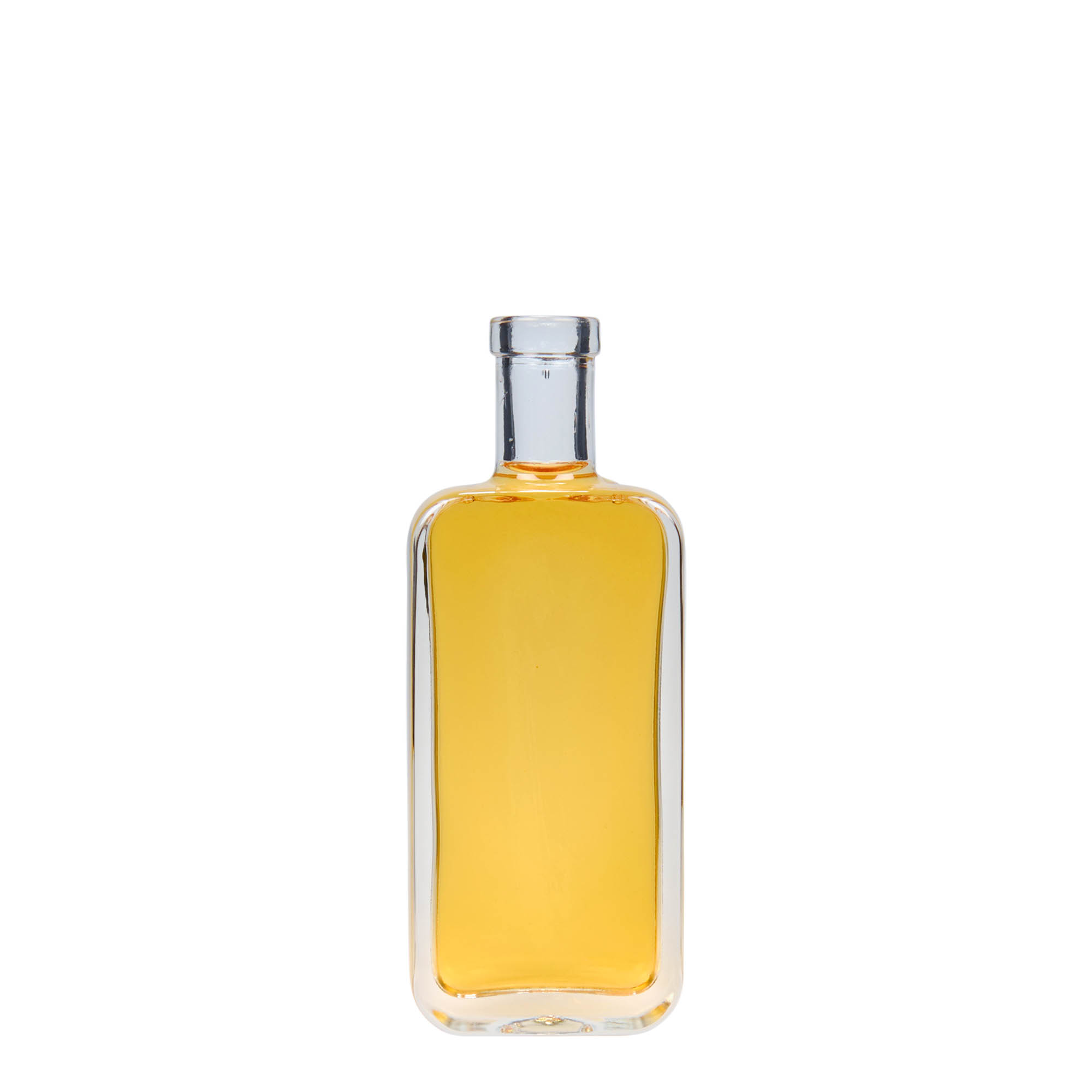 100 ml glazen fles 'Nice', rechthoekig, opening: kurk 100 ml glazen fles 'Nice', rechthoekig, opening: kurk