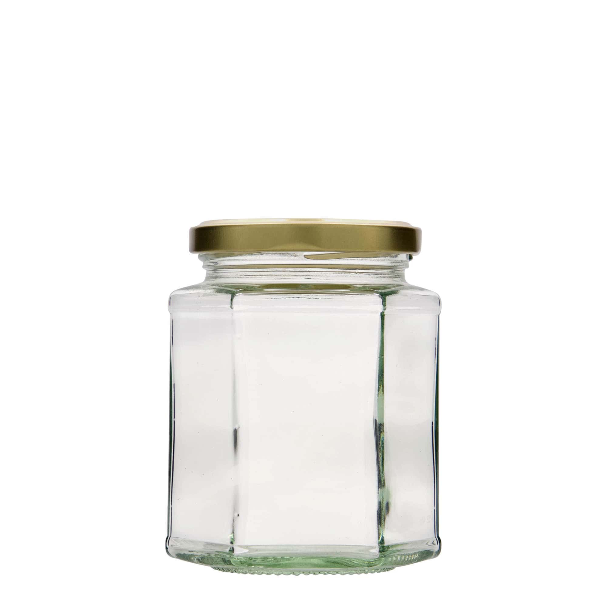 324 ml zeskantglas, opening: twist-off (TO 66)