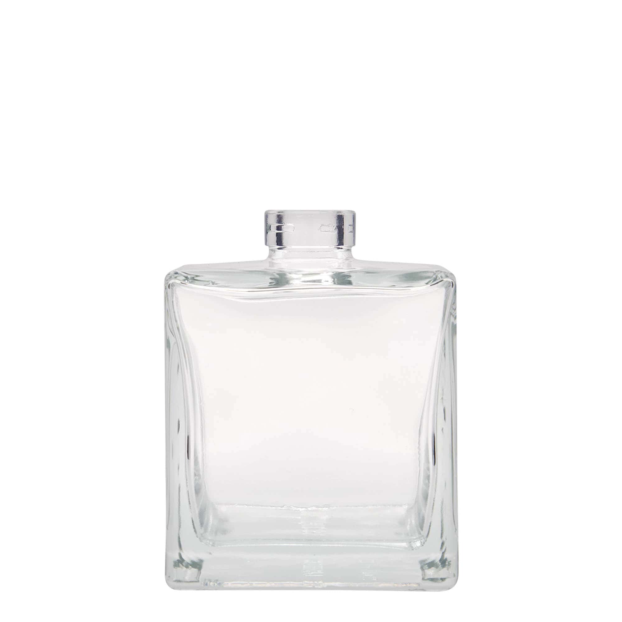 500 ml glazen fles 'Cube', vierkant, opening: kurk 500 ml glazen fles 'Cube', vierkant, opening: kurk