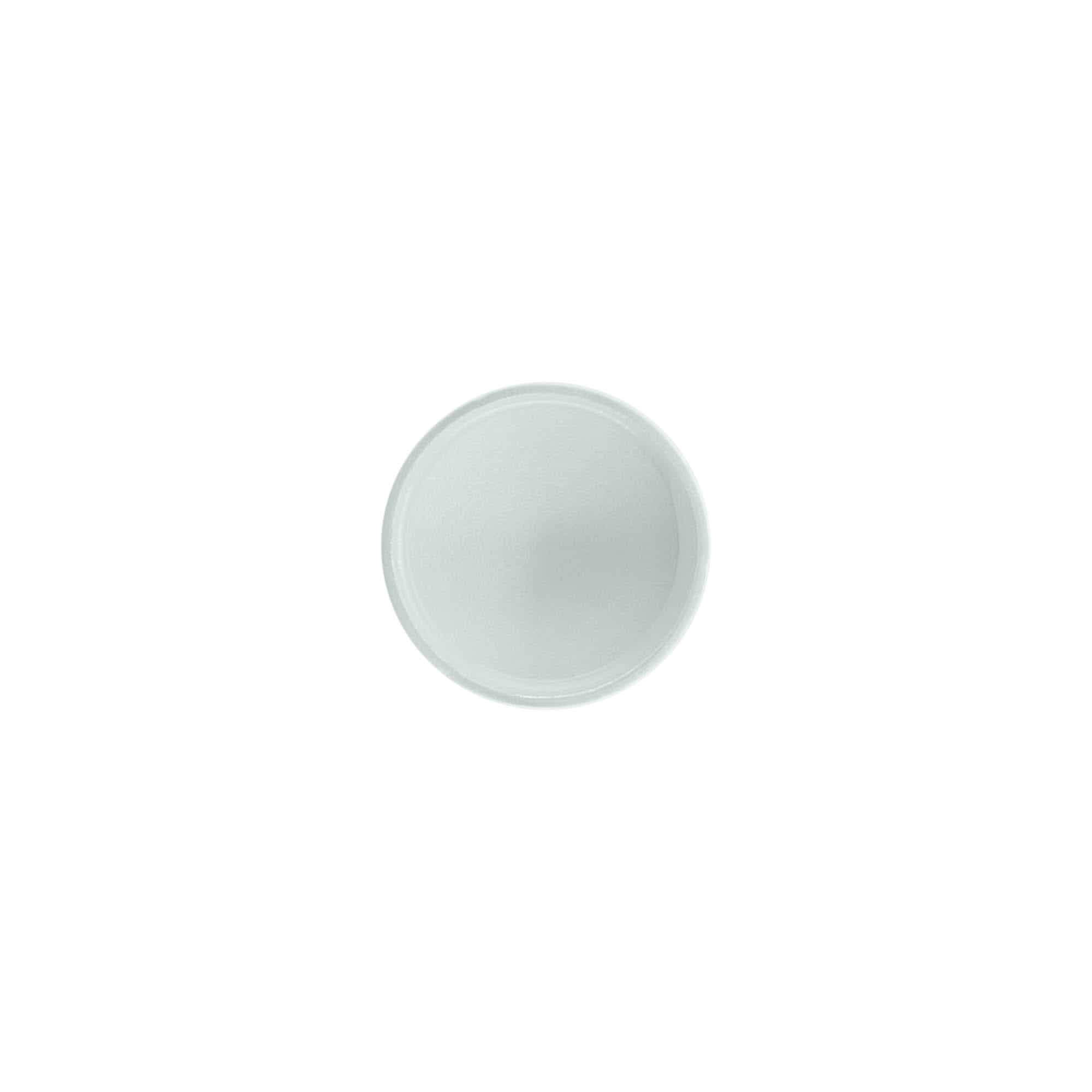 Schroefdop, ABS-kunststof, zilver, voor opening: GPI 22/400