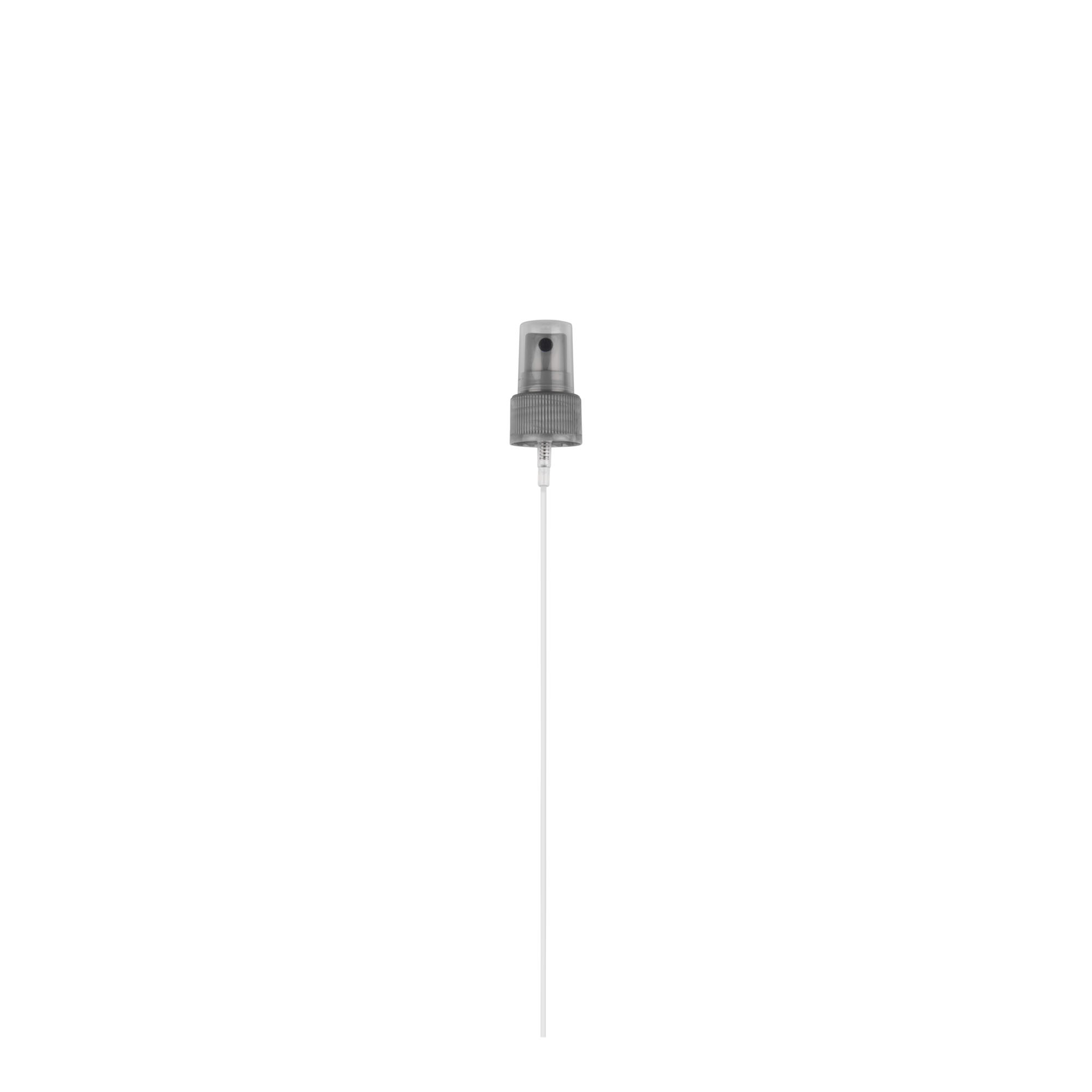 Schroefdop sprayverstuiver, PP-kunststof, zilver, voor mondstuk: 24/410