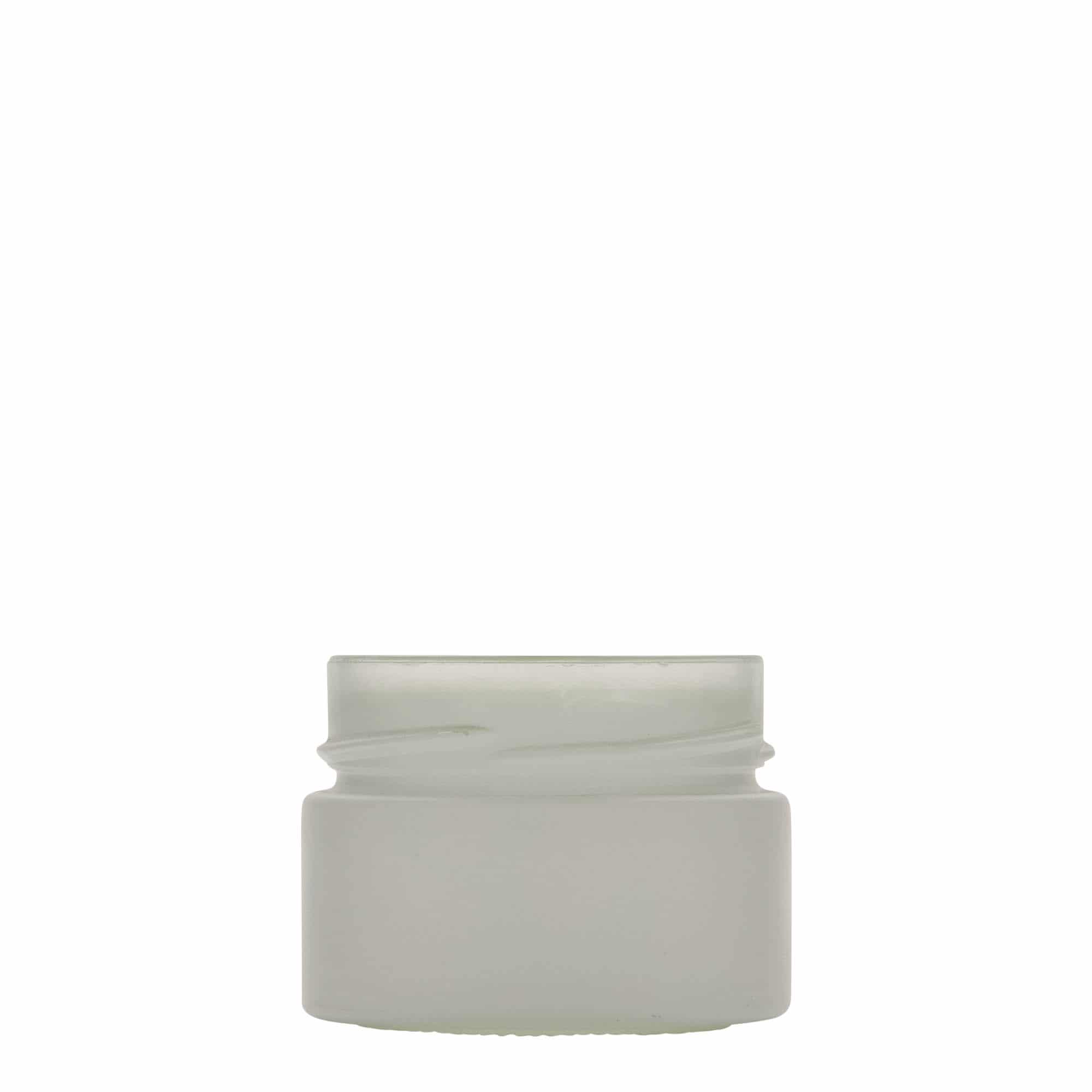 Ronde pot 'Aurora', 130 ml, wit, monding: deep-twist-off (DTO 66) Ronde pot 'Aurora', 130 ml, wit, monding: deep-twist-off (DTO 66)