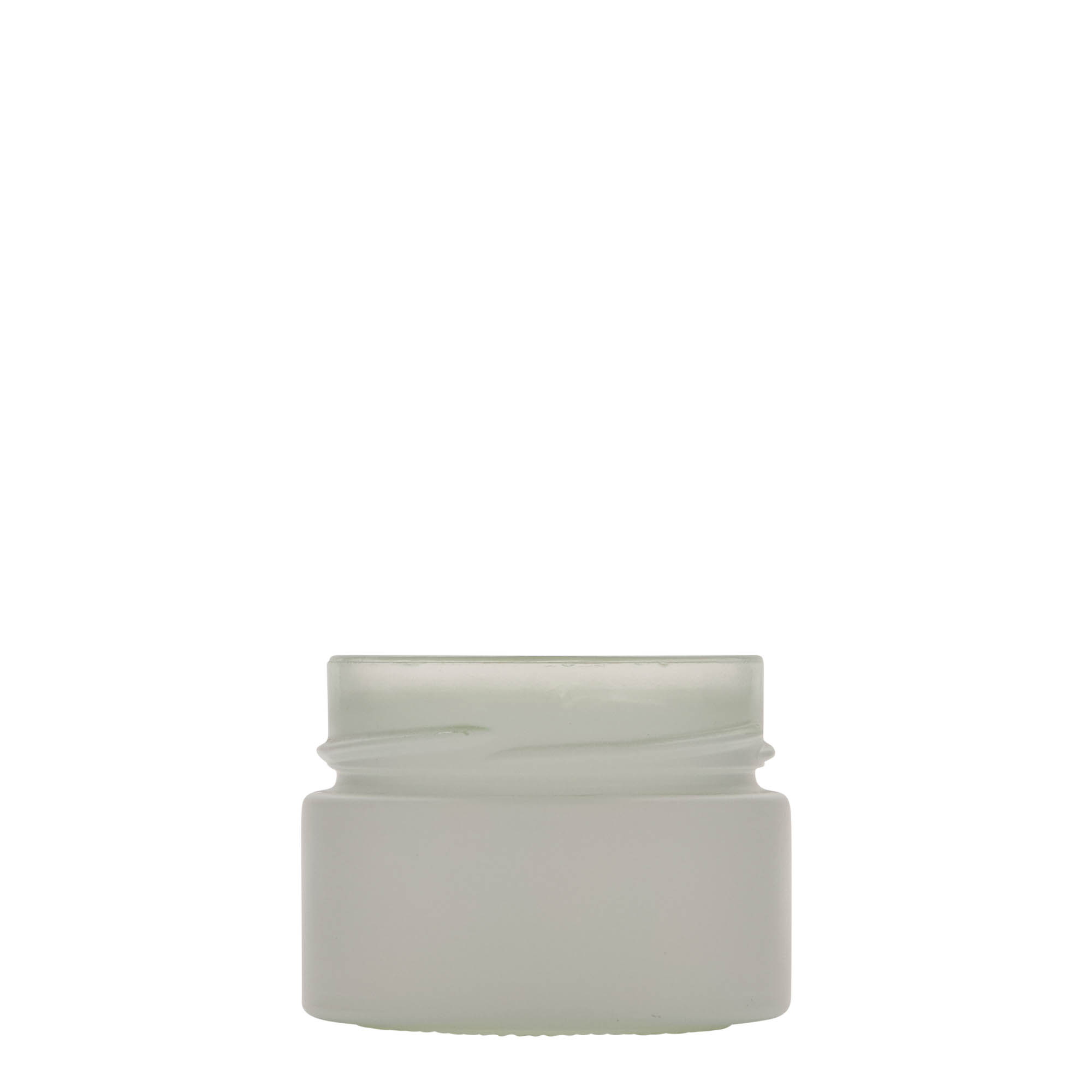 130 ml ronde glas 'Aurora', wit, opening: Deep-Twist-Off (DTO 66) 130 ml ronde glas 'Aurora', wit, opening: Deep-Twist-Off (DTO 66)