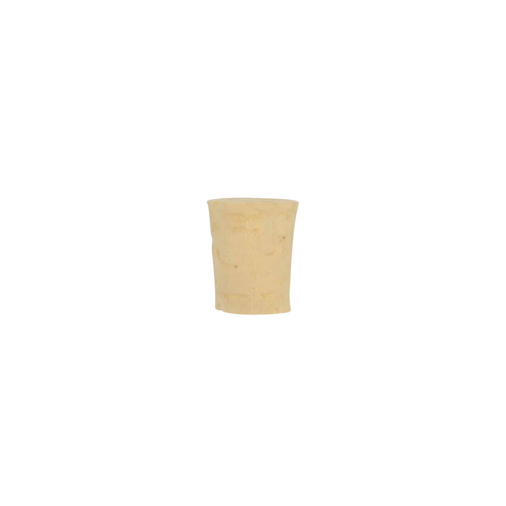 Conische kurk 14-17 x 22, perskurk, beige, voor monding: kurk Conische kurk 14-17 x 22, perskurk, beige, voor monding: kurk