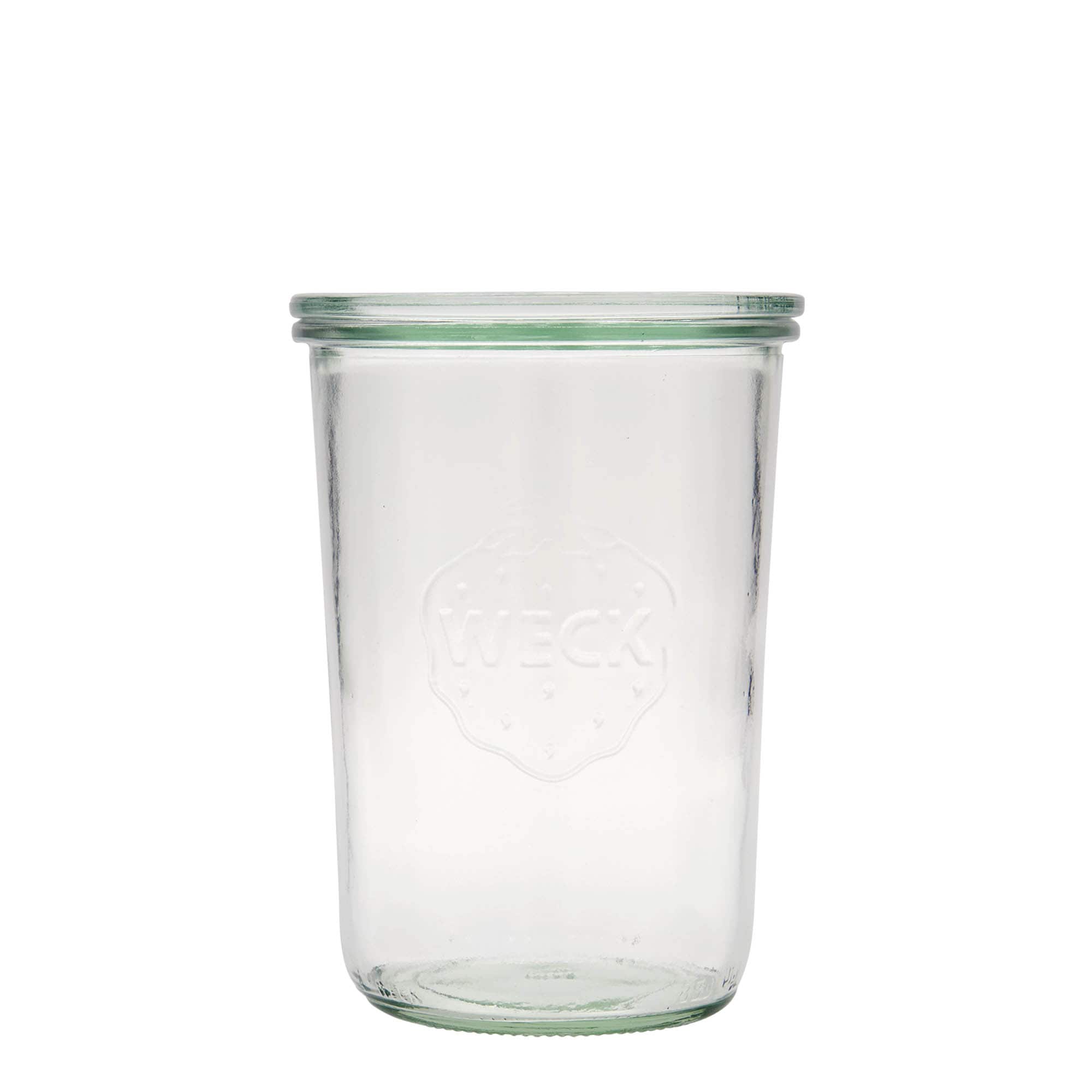 WECK-stortglas, 850 ml, monding: ronde rand