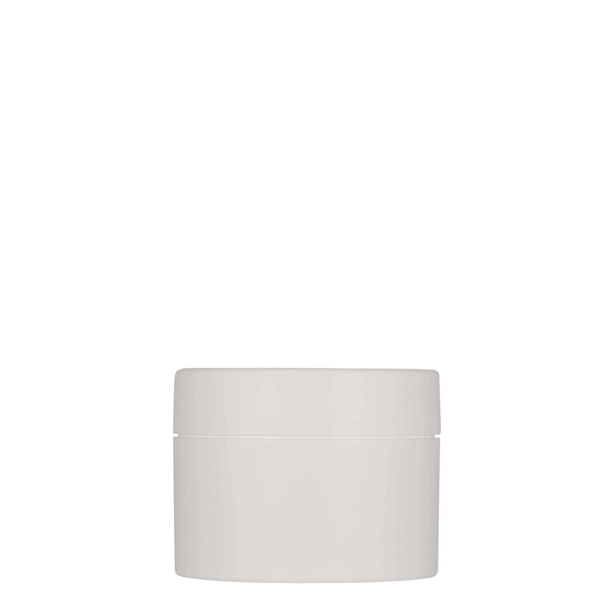 100 ml kunststofbus 'Antonella', PP, wit, opening: schroefdop