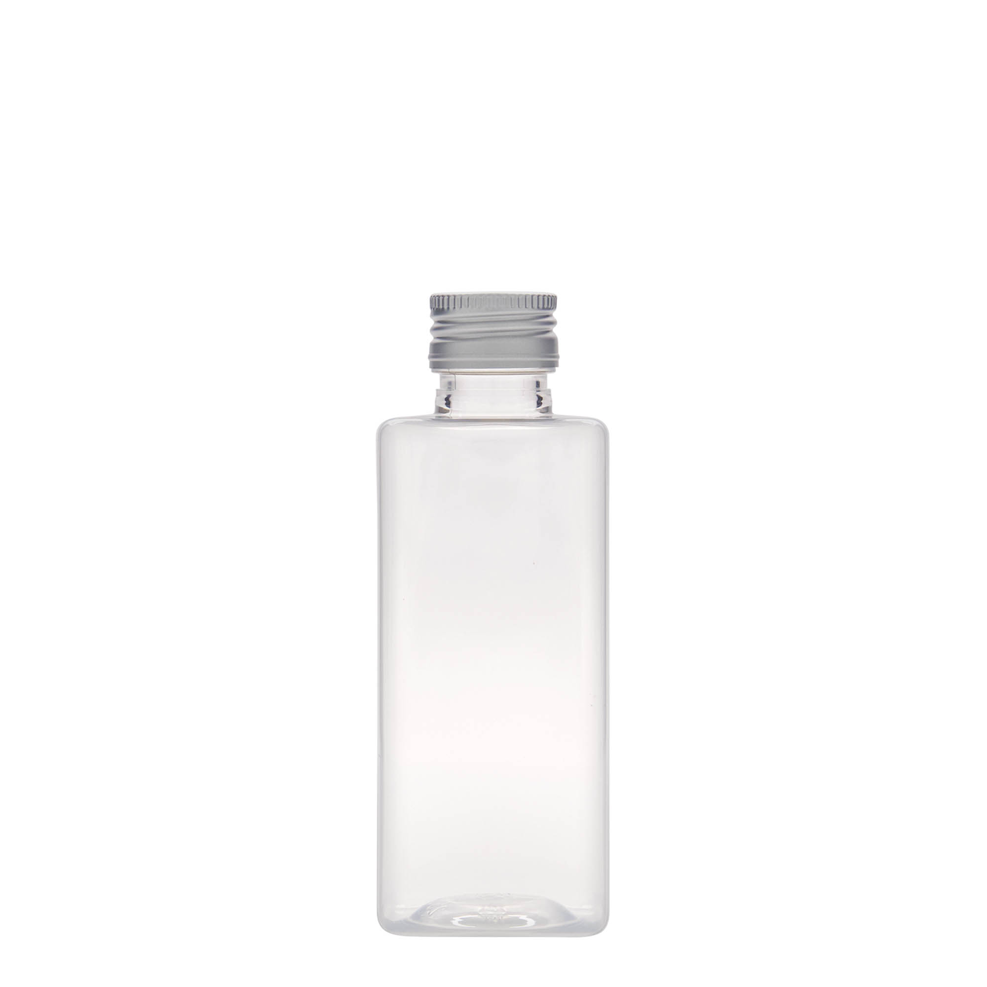 250 ml PET-fles 'Karl', vierkant, kunststof, opening: PP 28 250 ml PET-fles 'Karl', vierkant, kunststof, opening: PP 28