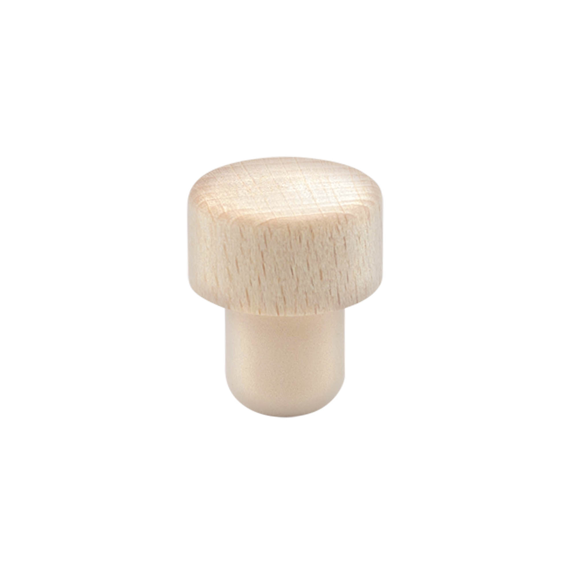 Handgreepkurk 18 mm, hout/kunststof, voor monding: kurk