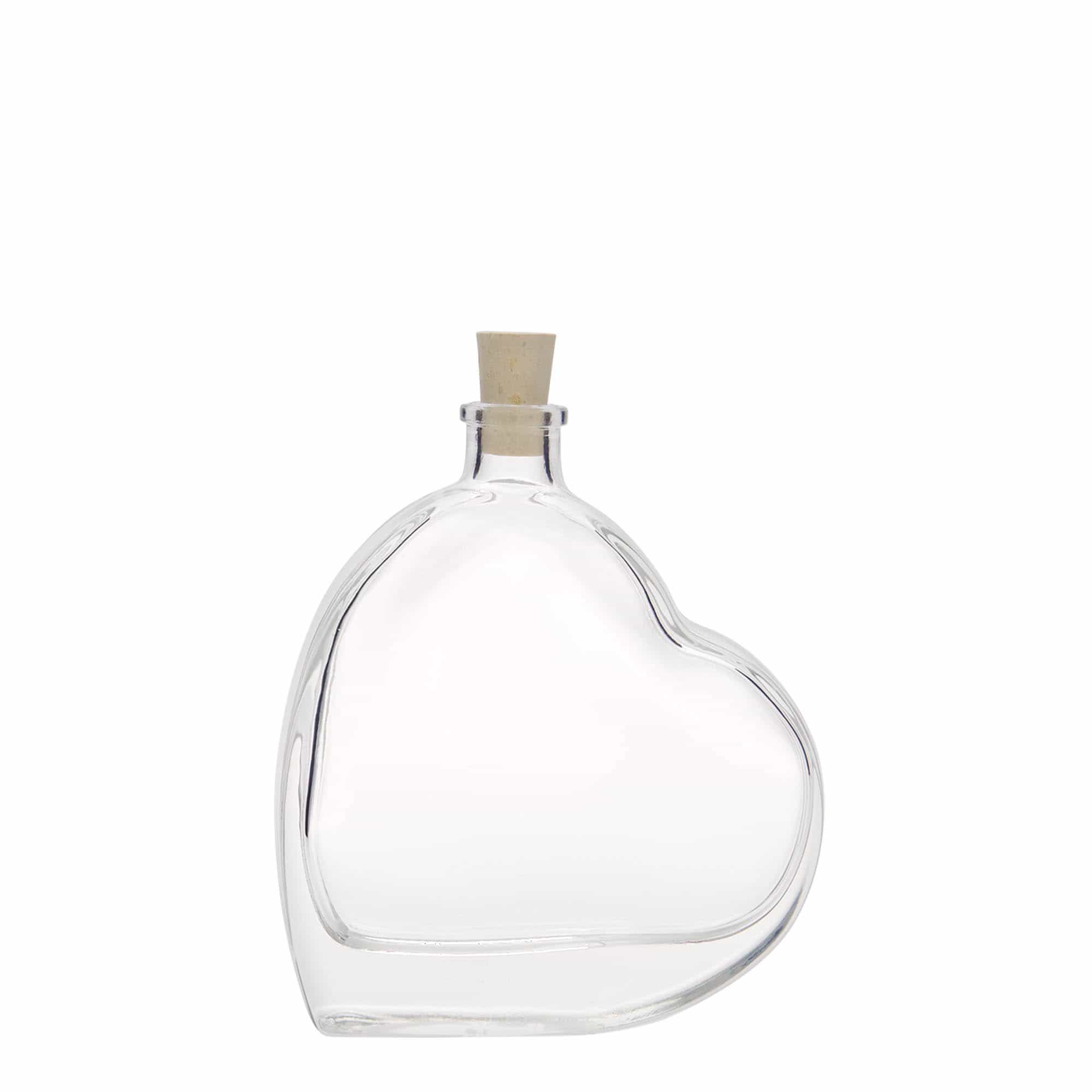 Glazen fles 'Passion', 100 ml, monding: kurk