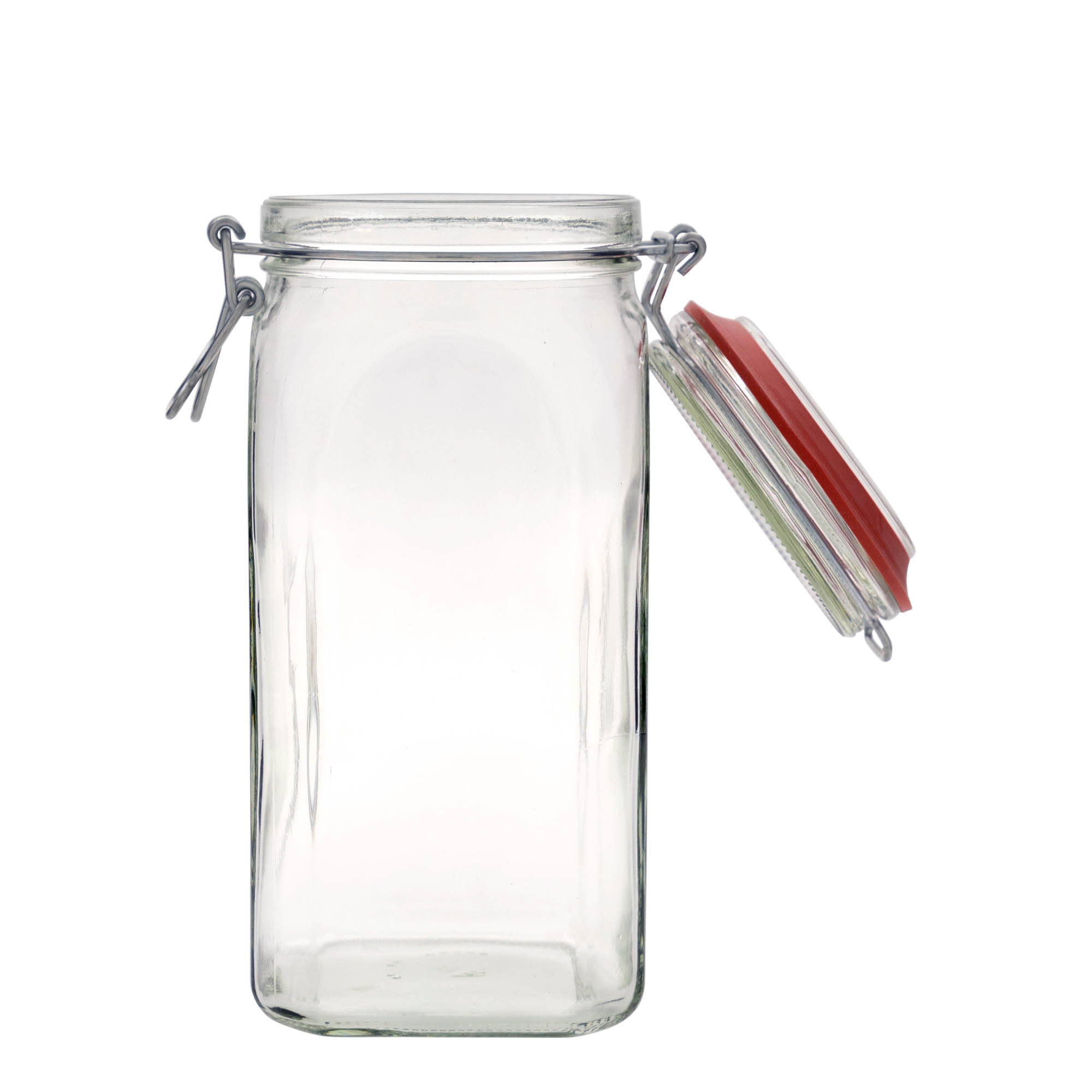 1.540 ml beugelfles #, vierkant, opening: beugelsluiting