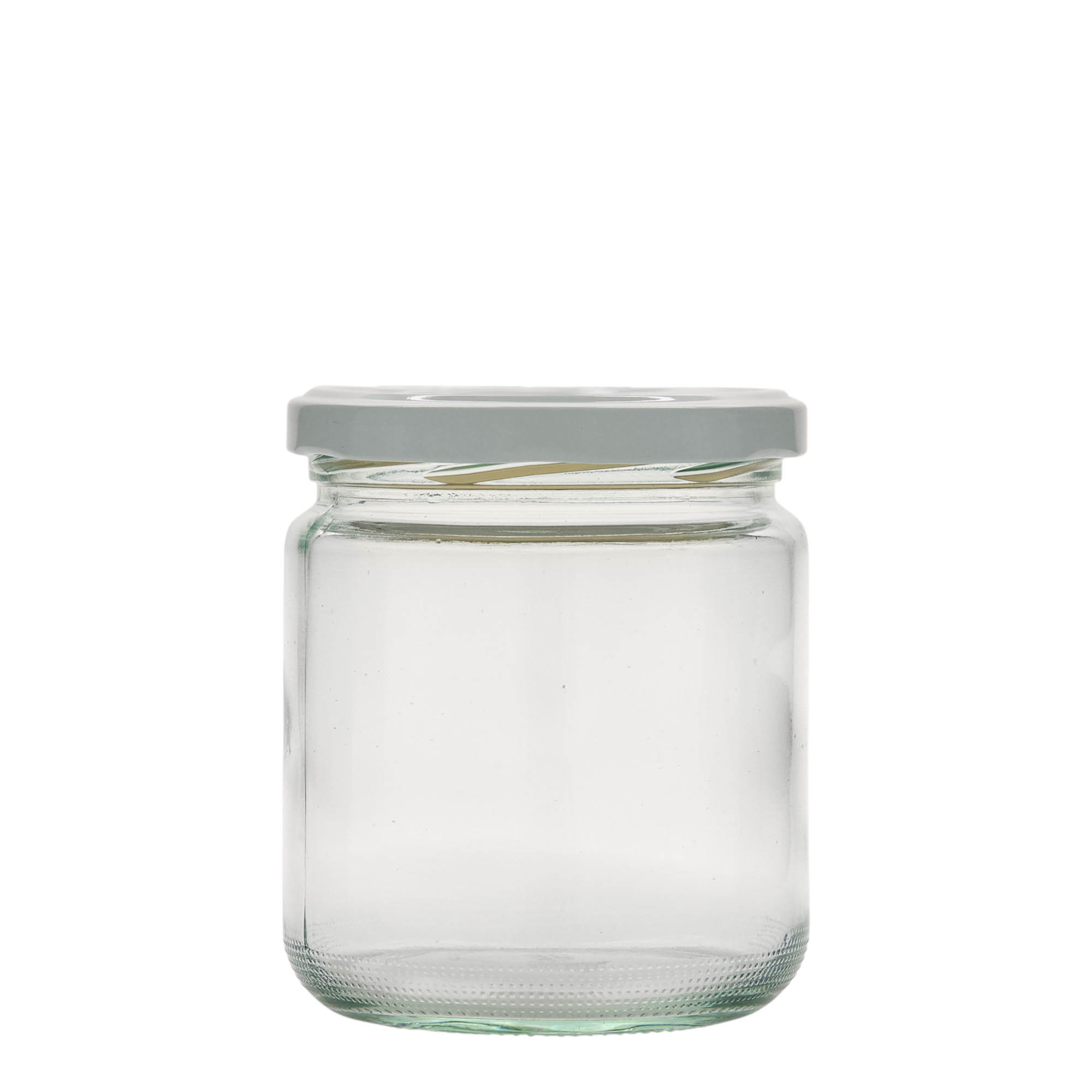 440 ml ronde glazen pot, opening: Twist-Off (TO 82) 440 ml ronde glazen pot, opening: Twist-Off (TO 82)