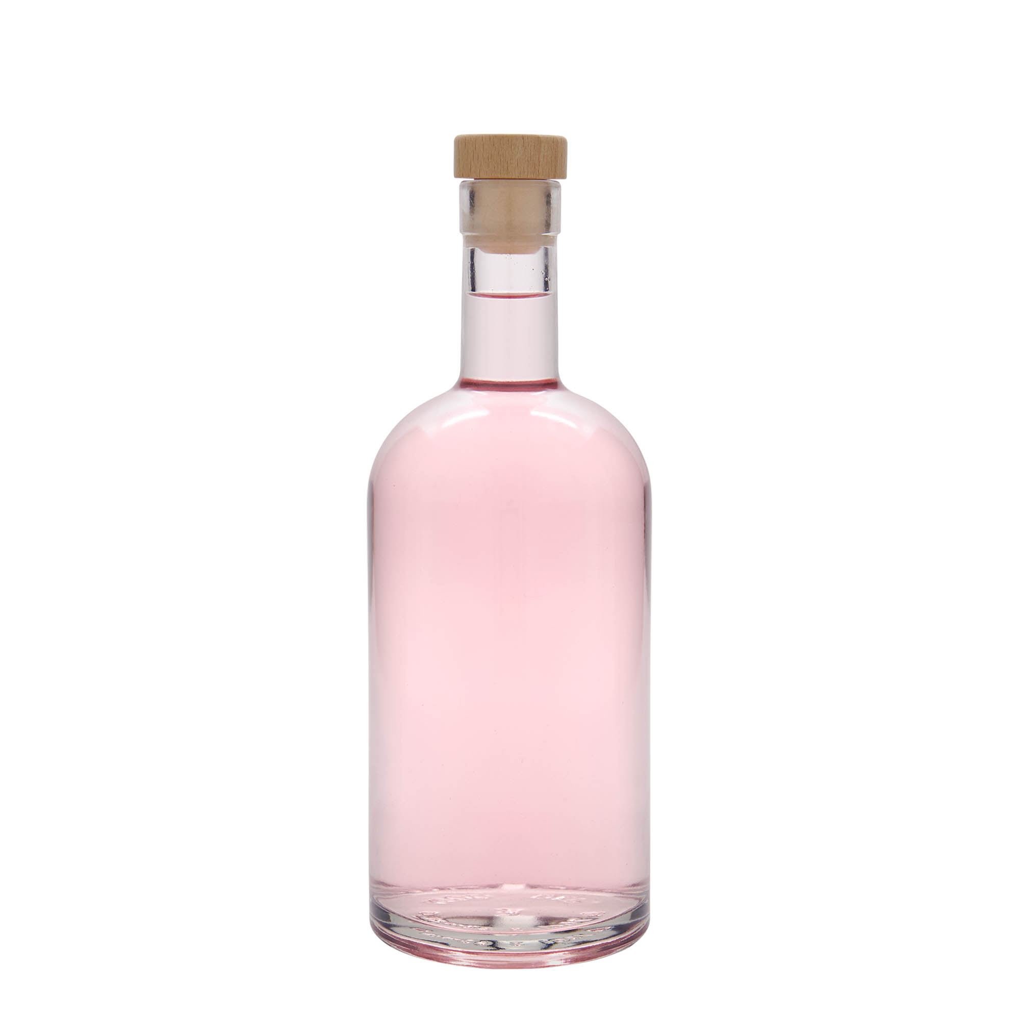 700 ml glazen fles 'Franco', hals: kurk 700 ml glazen fles 'Franco', hals: kurk