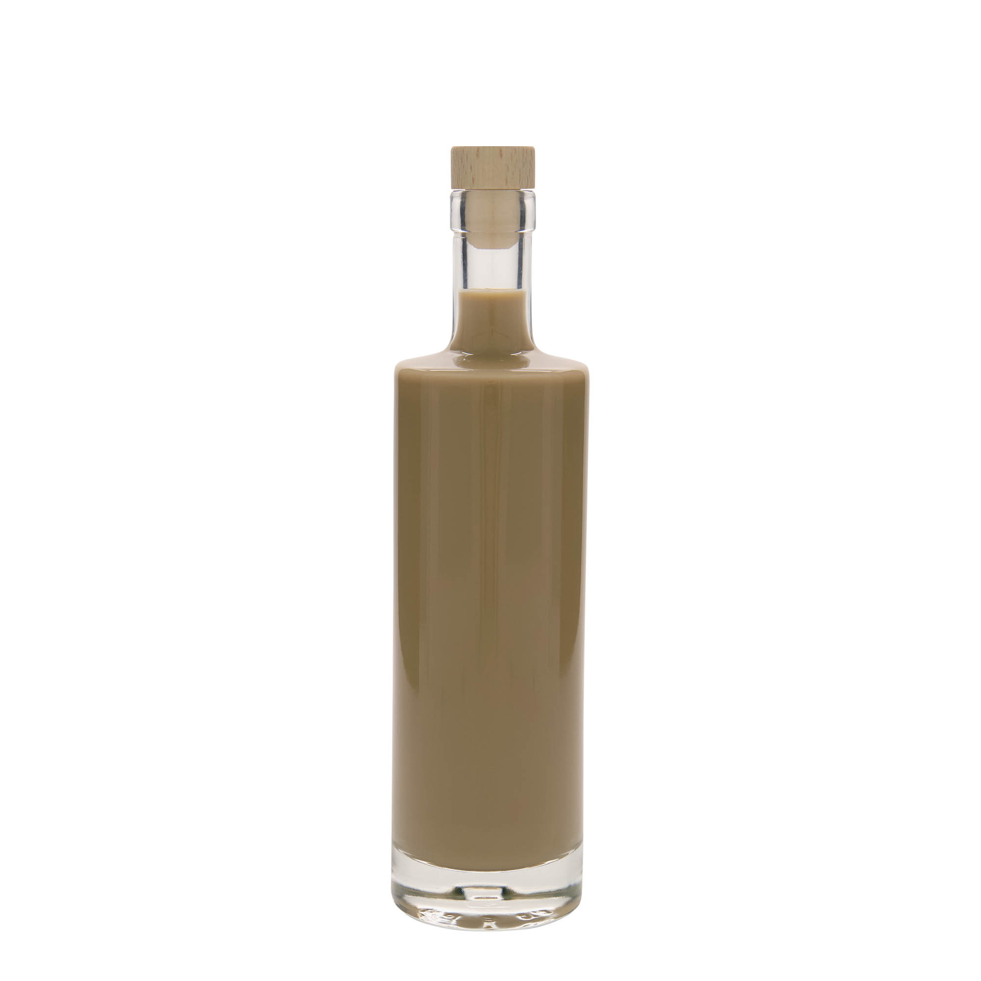 500 ml glazen fles 'Titano', hals: kurk 500 ml glazen fles 'Titano', hals: kurk