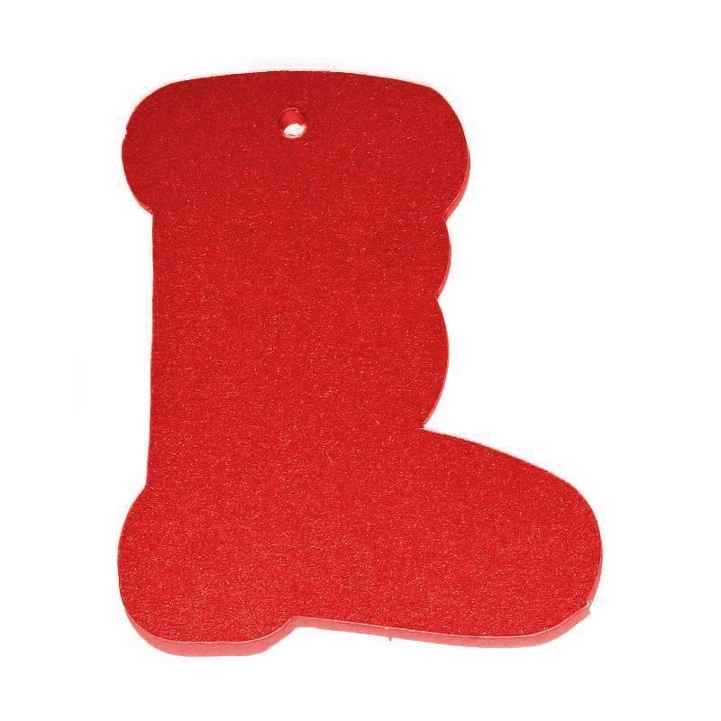 Hangetiket laarzen, rood