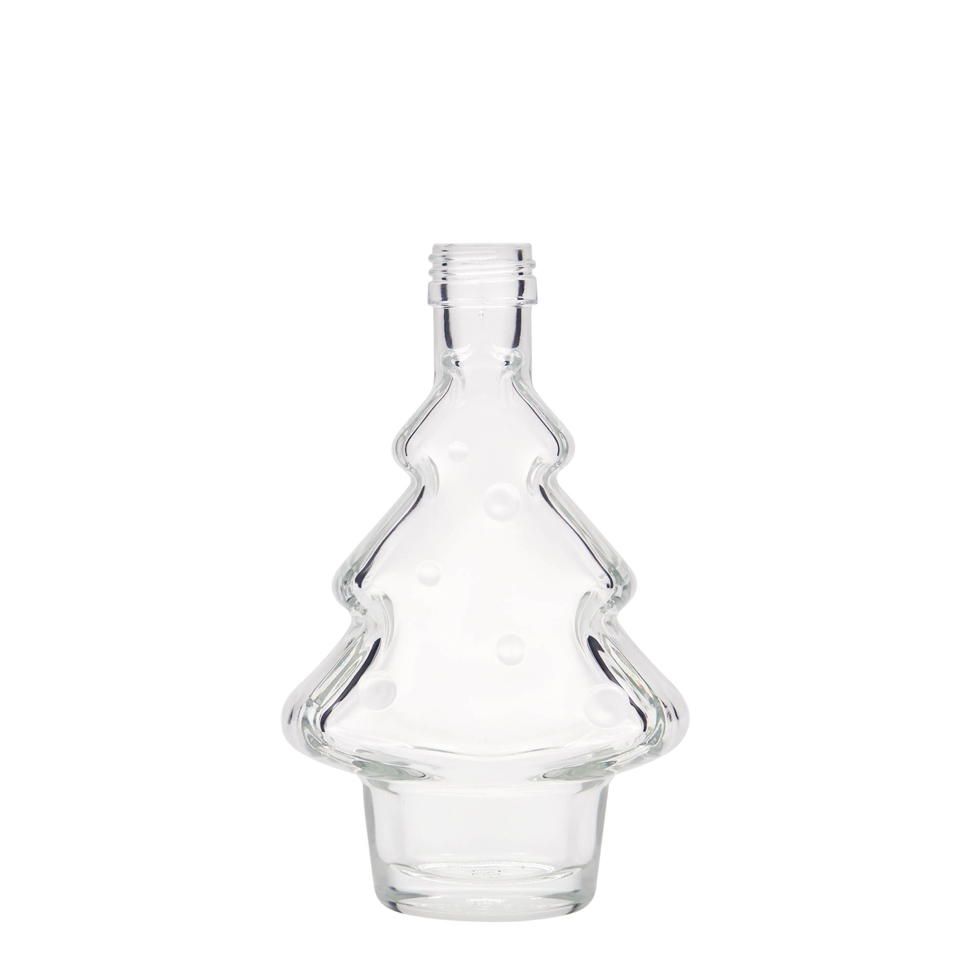 200 ml glazen fles 'Tannenbaum', opening: PP 28 200 ml glazen fles 'Tannenbaum', opening: PP 28