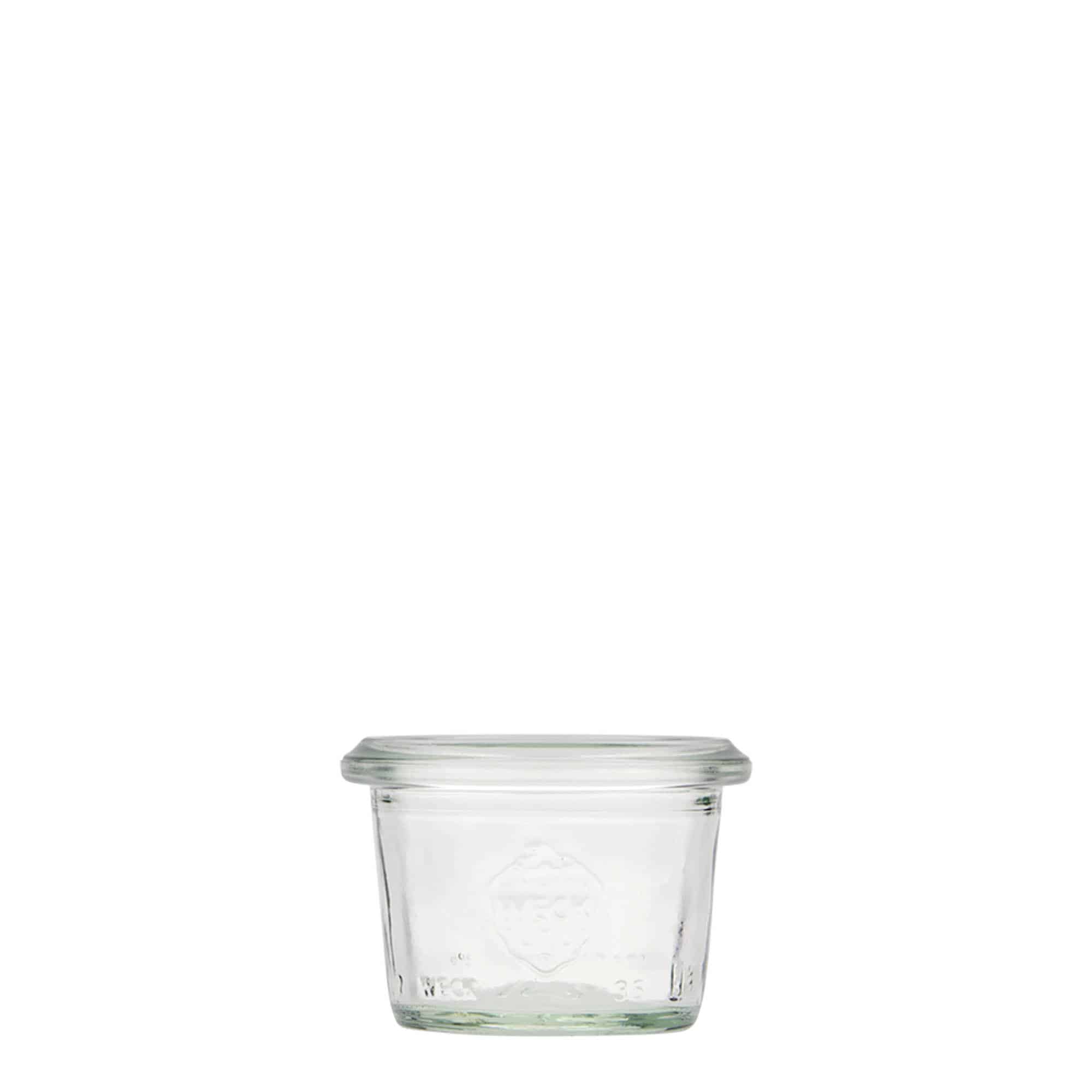 WECK-stortglas, 35 ml, monding: ronde rand