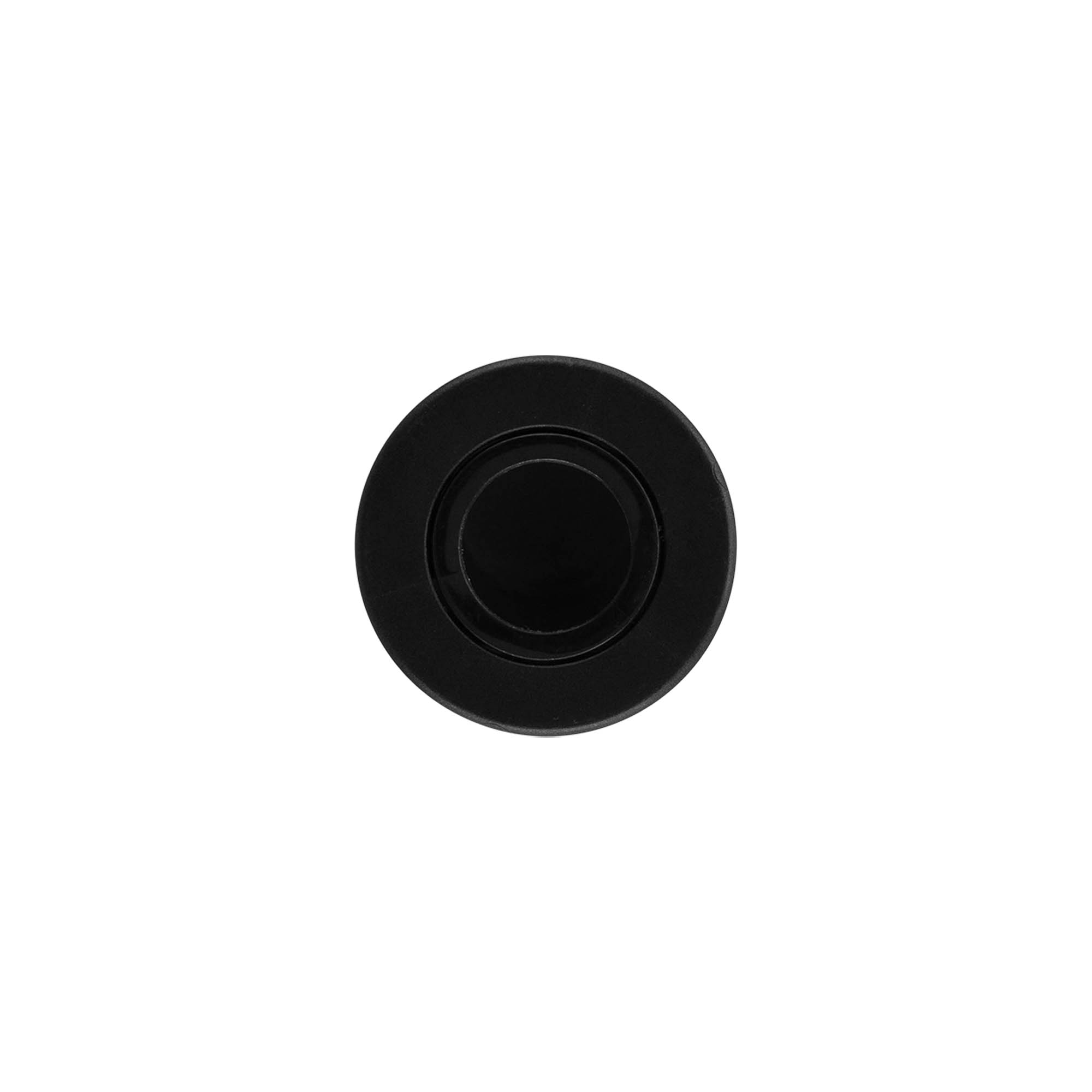 Deksel voor geurset voor in de kamer, kunststof, zwart