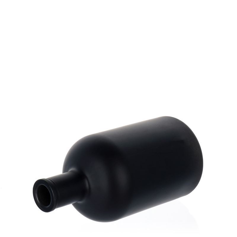 700 ml glazen fles 'Gerardino', zwart, opening: kurk 700 ml glazen fles 'Gerardino', zwart, opening: kurk