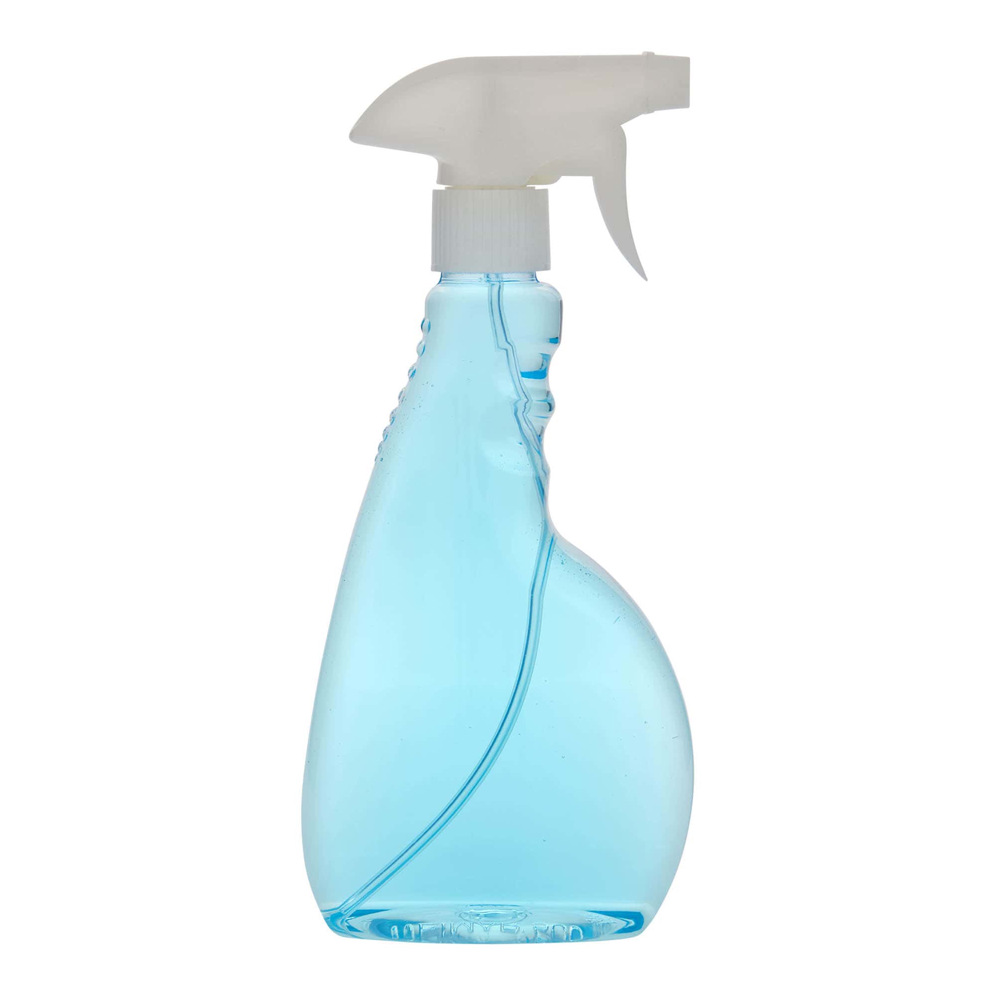 500 ml PET-sprayfles 'Piccobello', rechthoekig, kunststof, opening: schroefdop