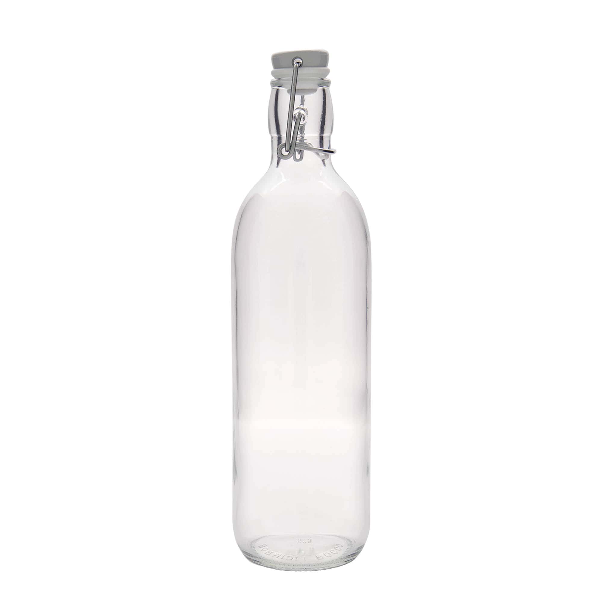 1.000 ml glazen fles 'Emilia', opening: beugelverschluss