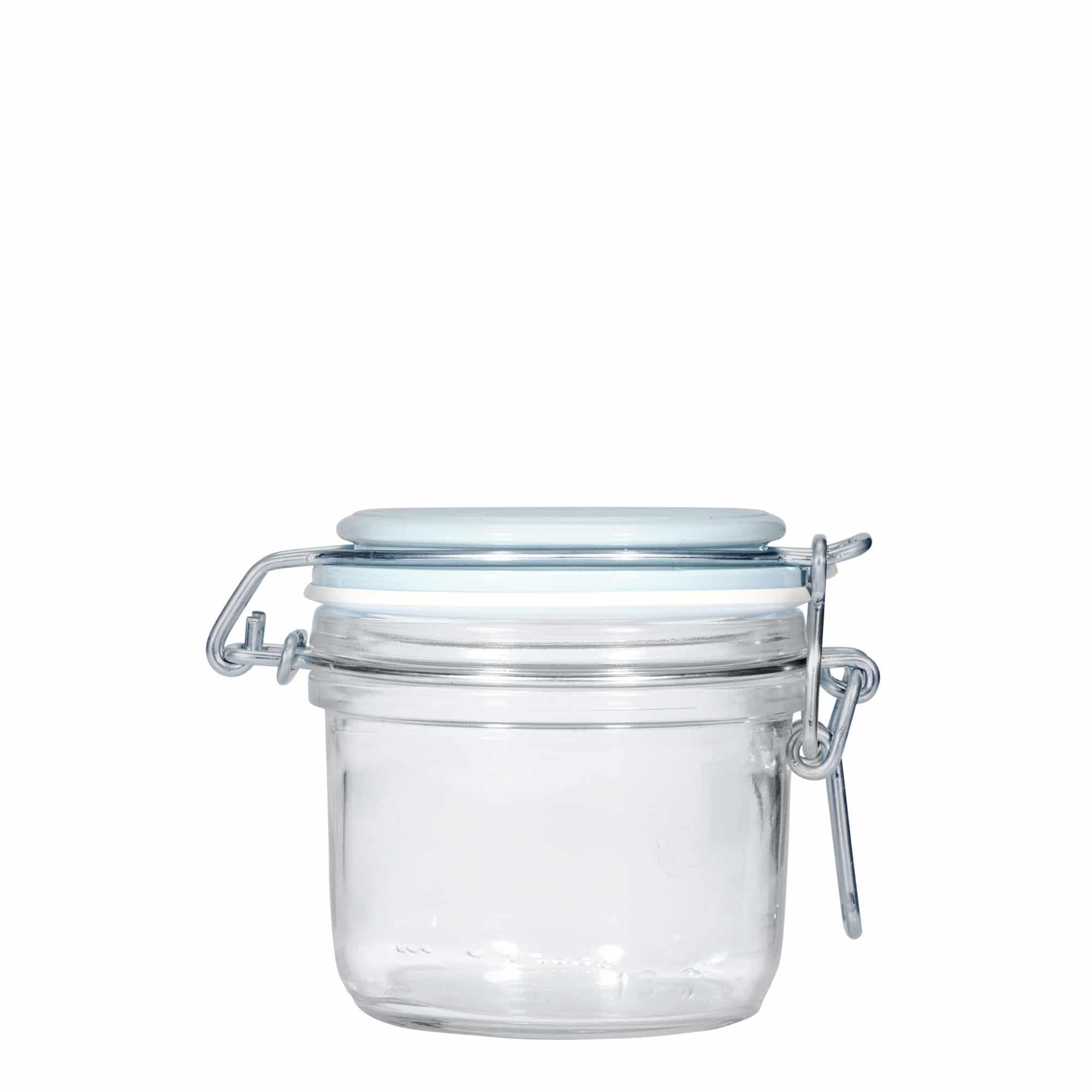 200 ml beugelfles 'Fido', blauw, opening: beugelsluiting 200 ml beugelfles 'Fido', blauw, opening: beugelsluiting