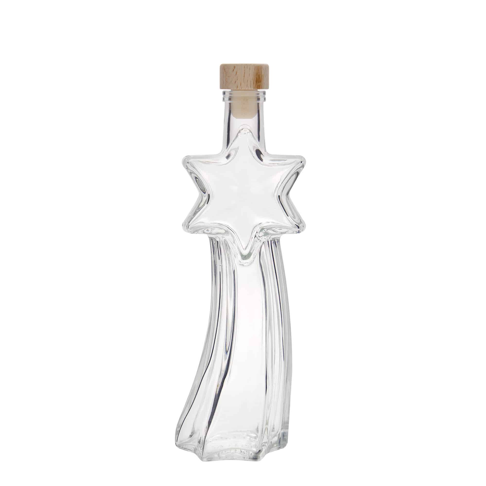 200 ml glazen fles 'Sternschnuppe', opening: kurk