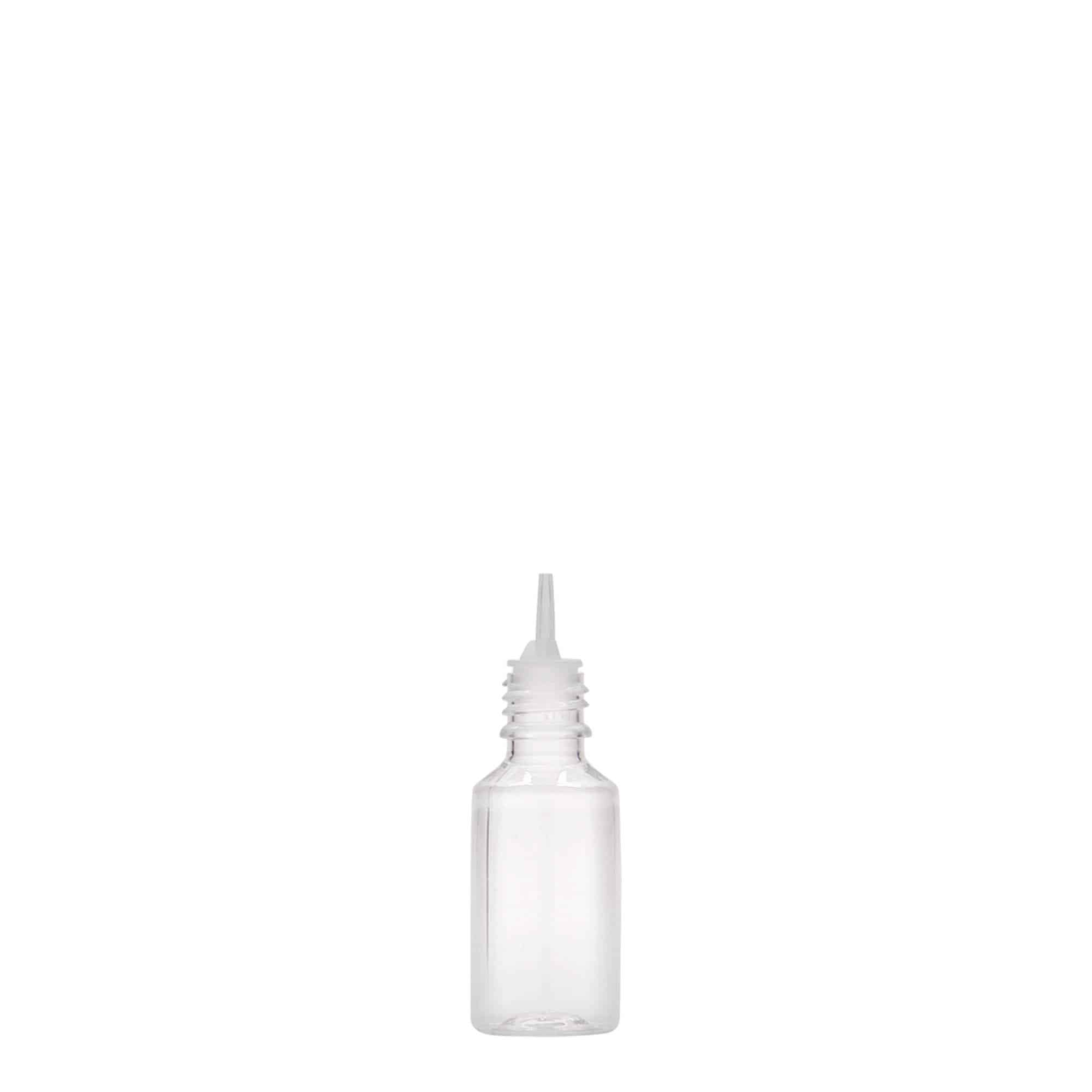 10 ml PET-fles 'E-Liquid' met kwaliteits- en kindersluiting, kunststof, opening: schroefdop