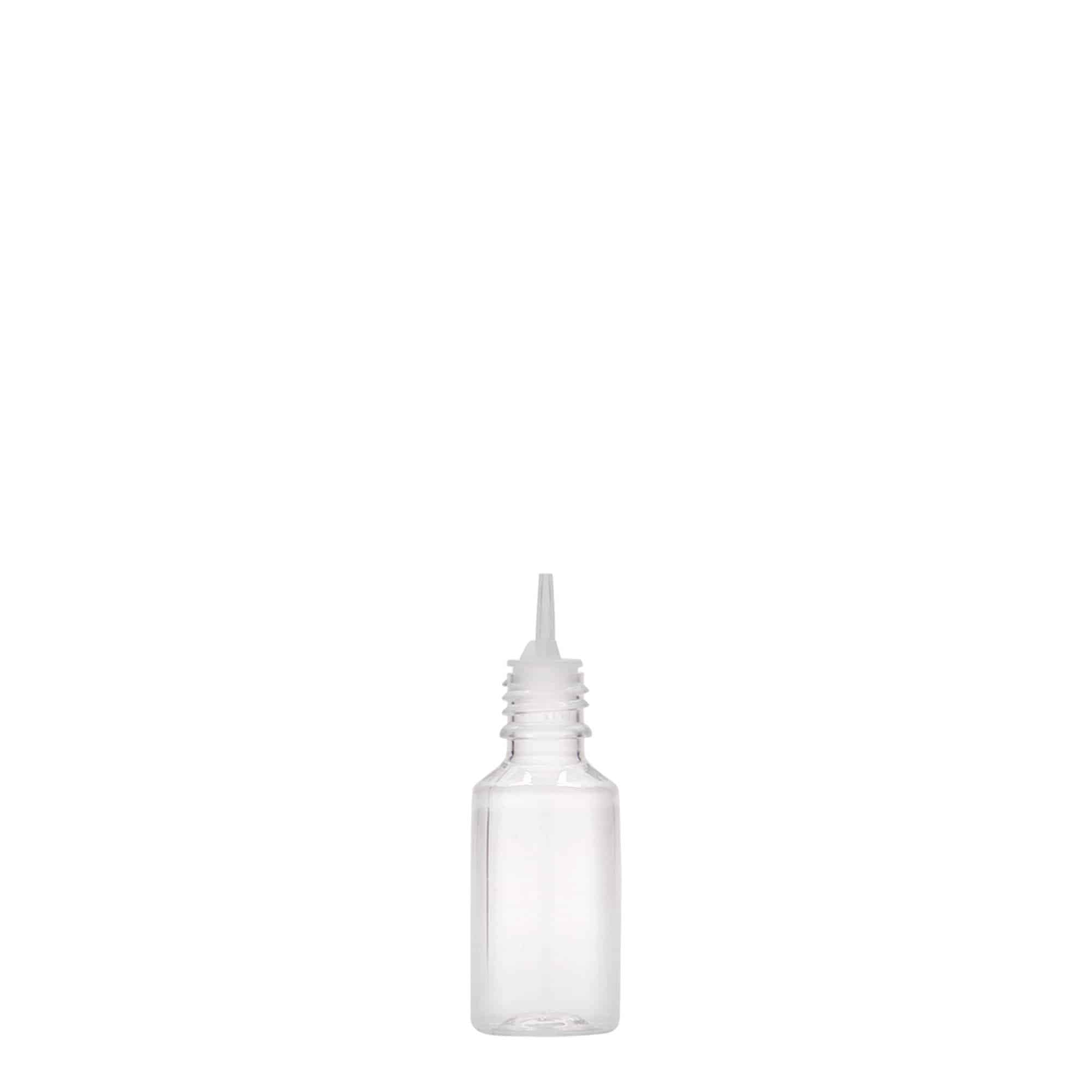 10 ml PET-fles 'E-Liquid' met kwaliteits- en kindersluiting, kunststof, opening: schroefdop